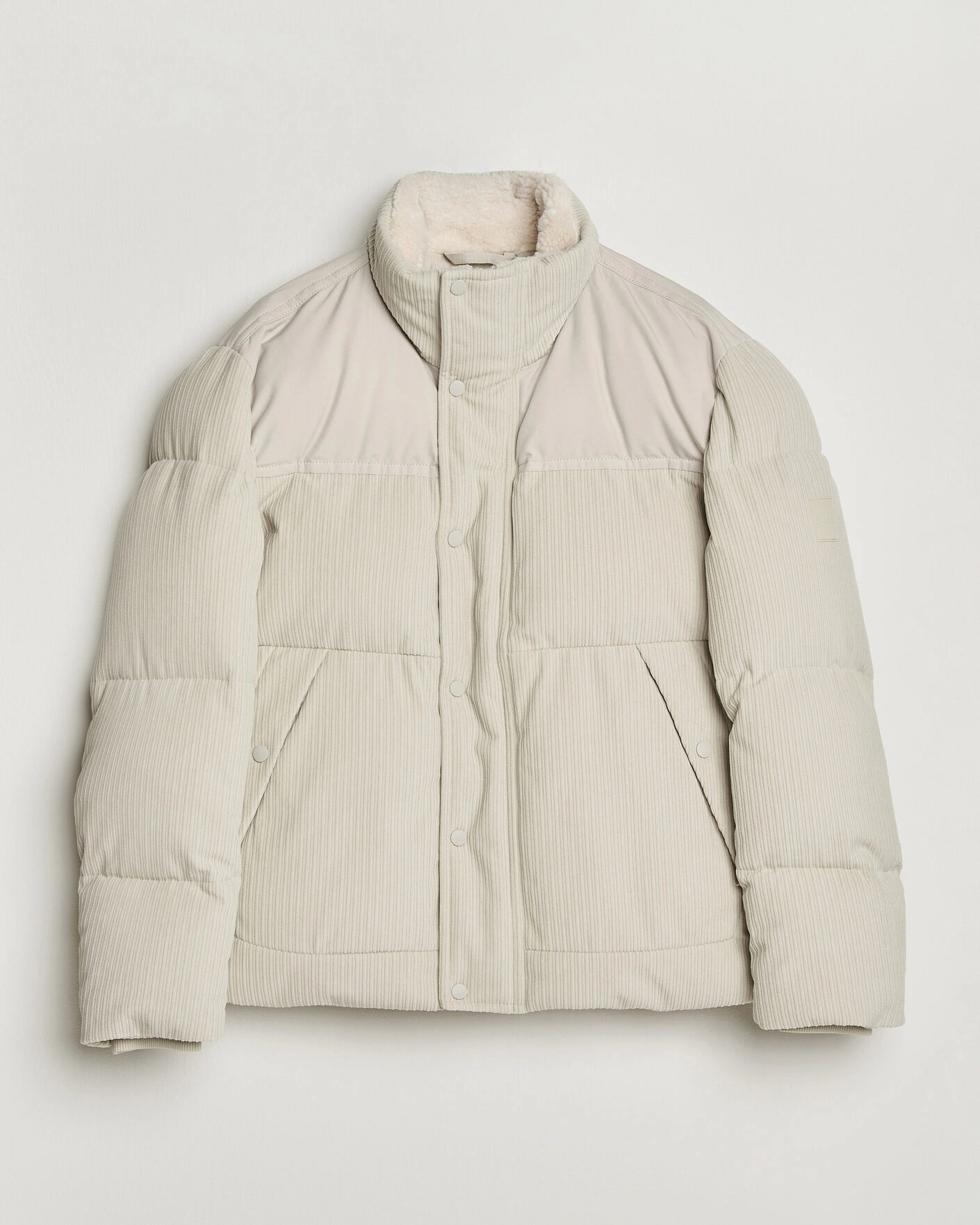 Herr | Jackor | BOSS ORANGE | Ocord Corduroy Jacket Light Beige
