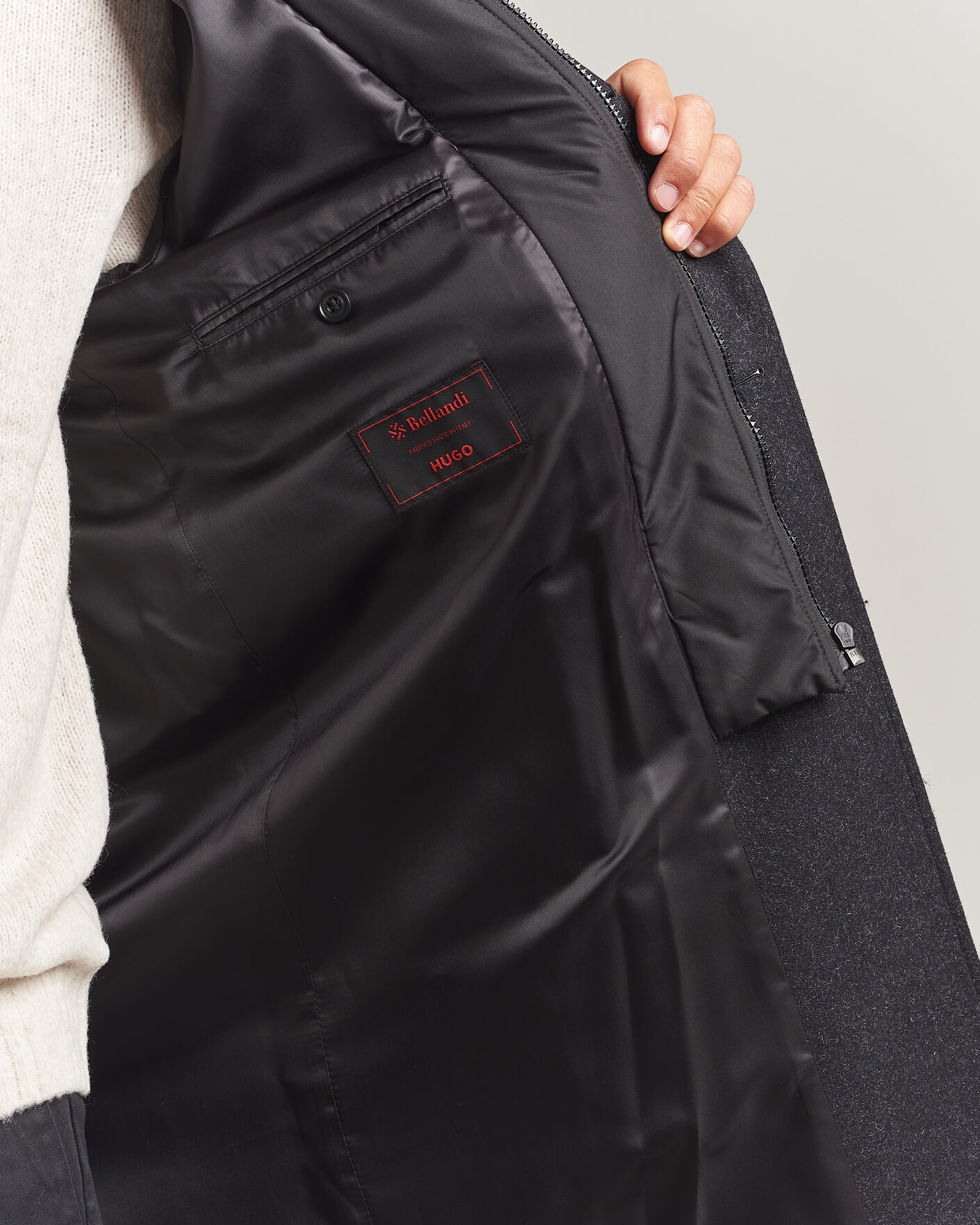 Herr | Jackor | HUGO | Milogan Bib Coat Black