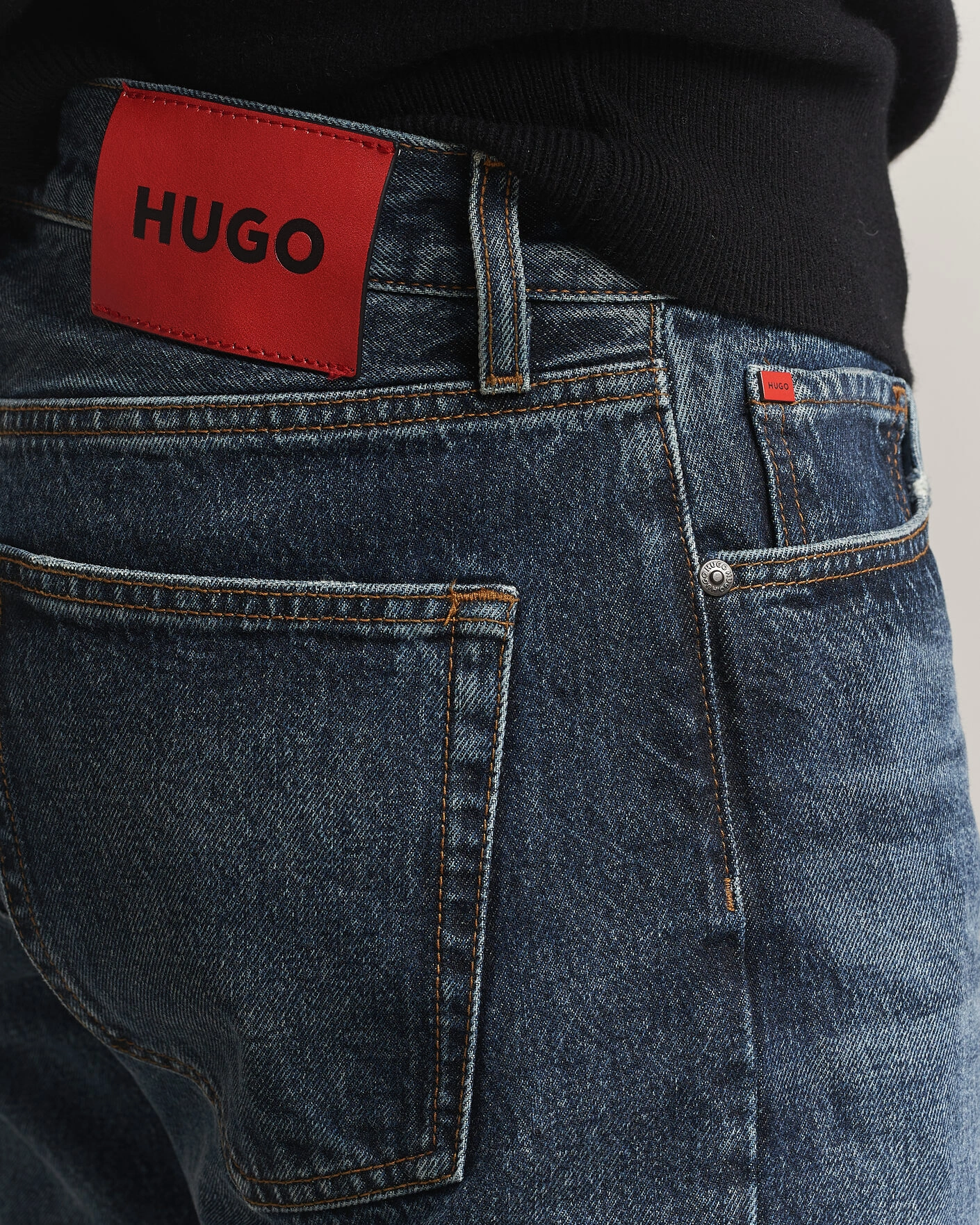 Herr | Jeans | HUGO | 840 Regular Fit Jeans Navy