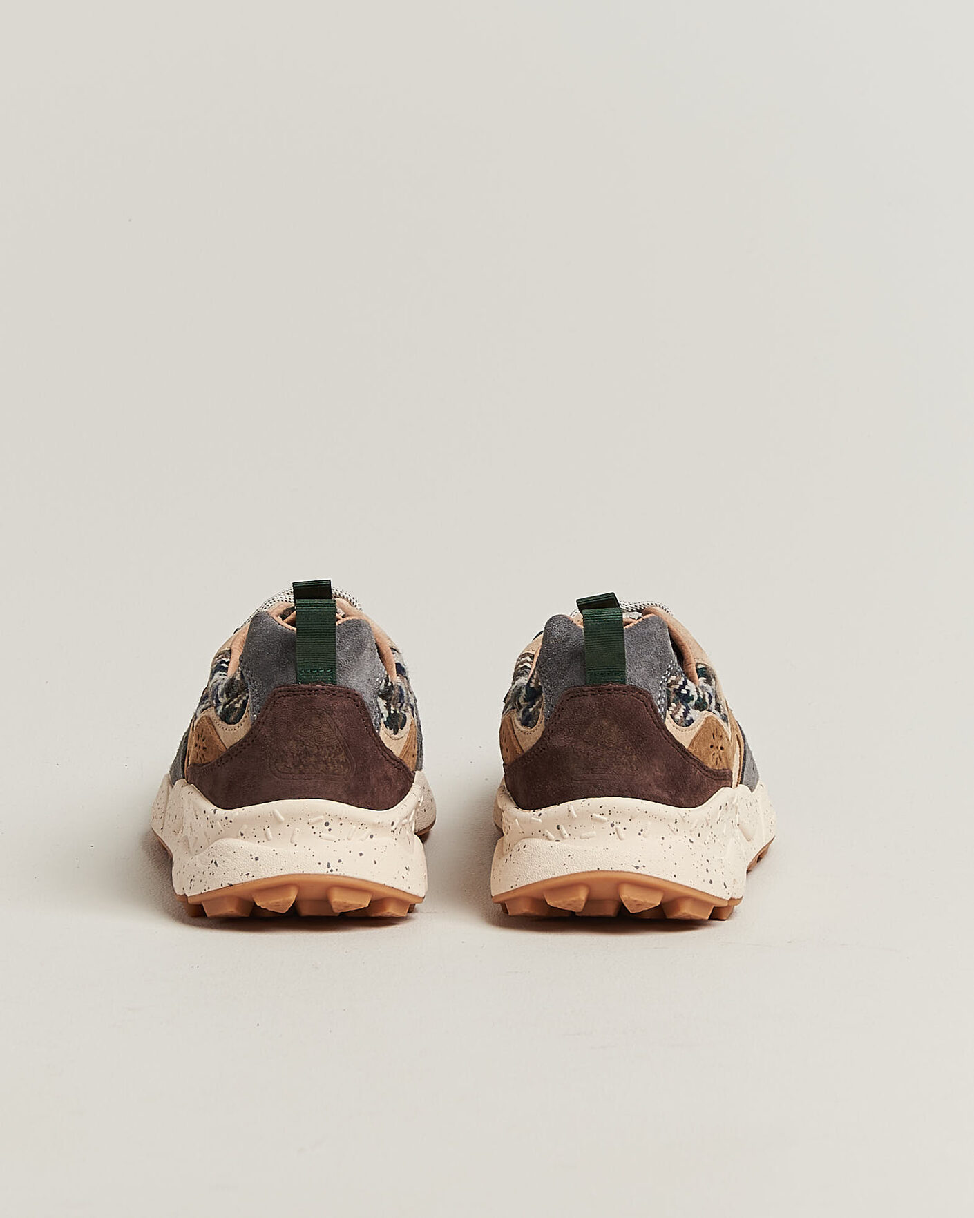 Herr | Sneakers | Flower Mountain | Yamano 3 Suede/Houndstooth Sneaker Multi