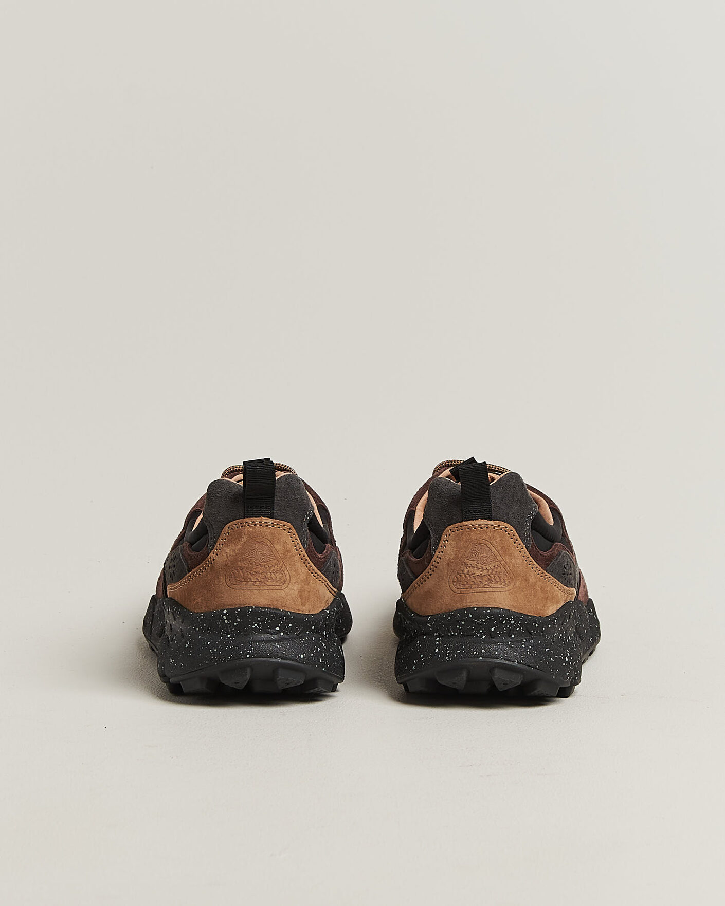 Herr | Sneakers | Flower Mountain | Yamano 3 Suede/Nylon Sneaker Black/Brown