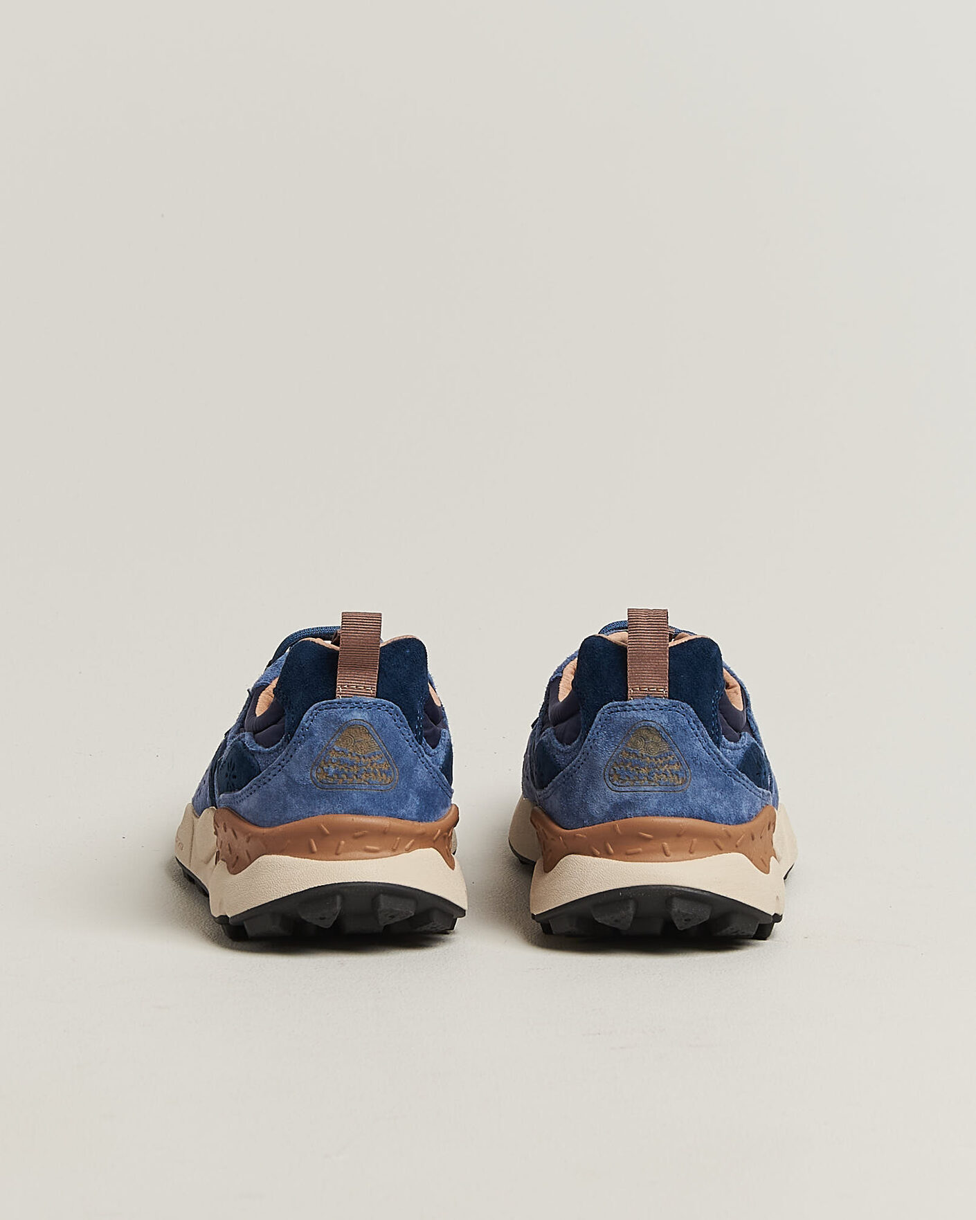 Herr | Sneakers | Flower Mountain | Yamano 3 Suede/Nylon Sneaker Navy/Blue