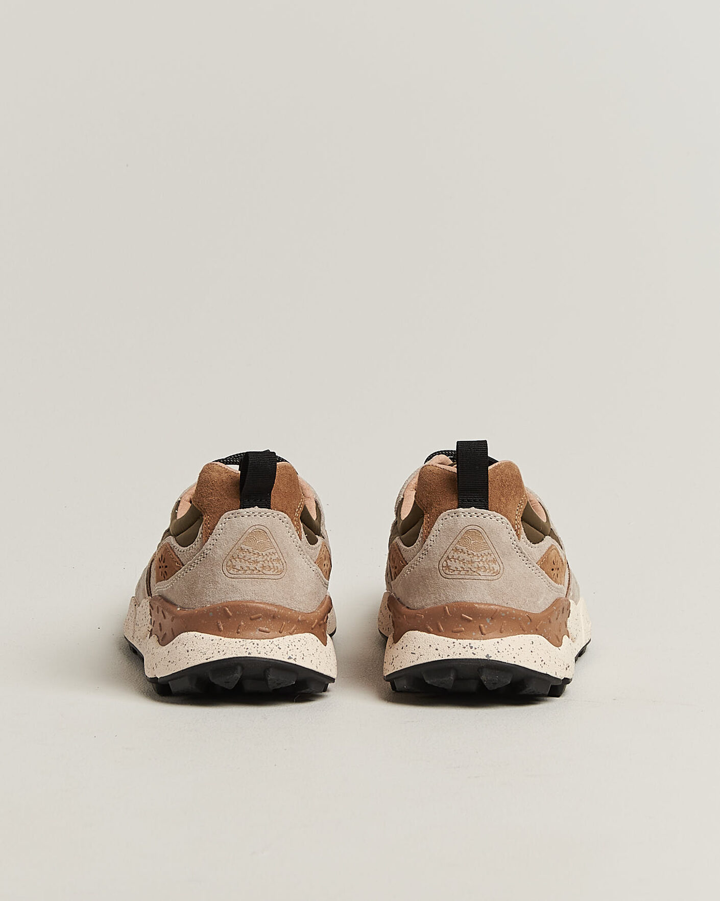 Herr | Sneakers | Flower Mountain | Yamano 3 Suede/Nylon Sneaker Cream/Brown