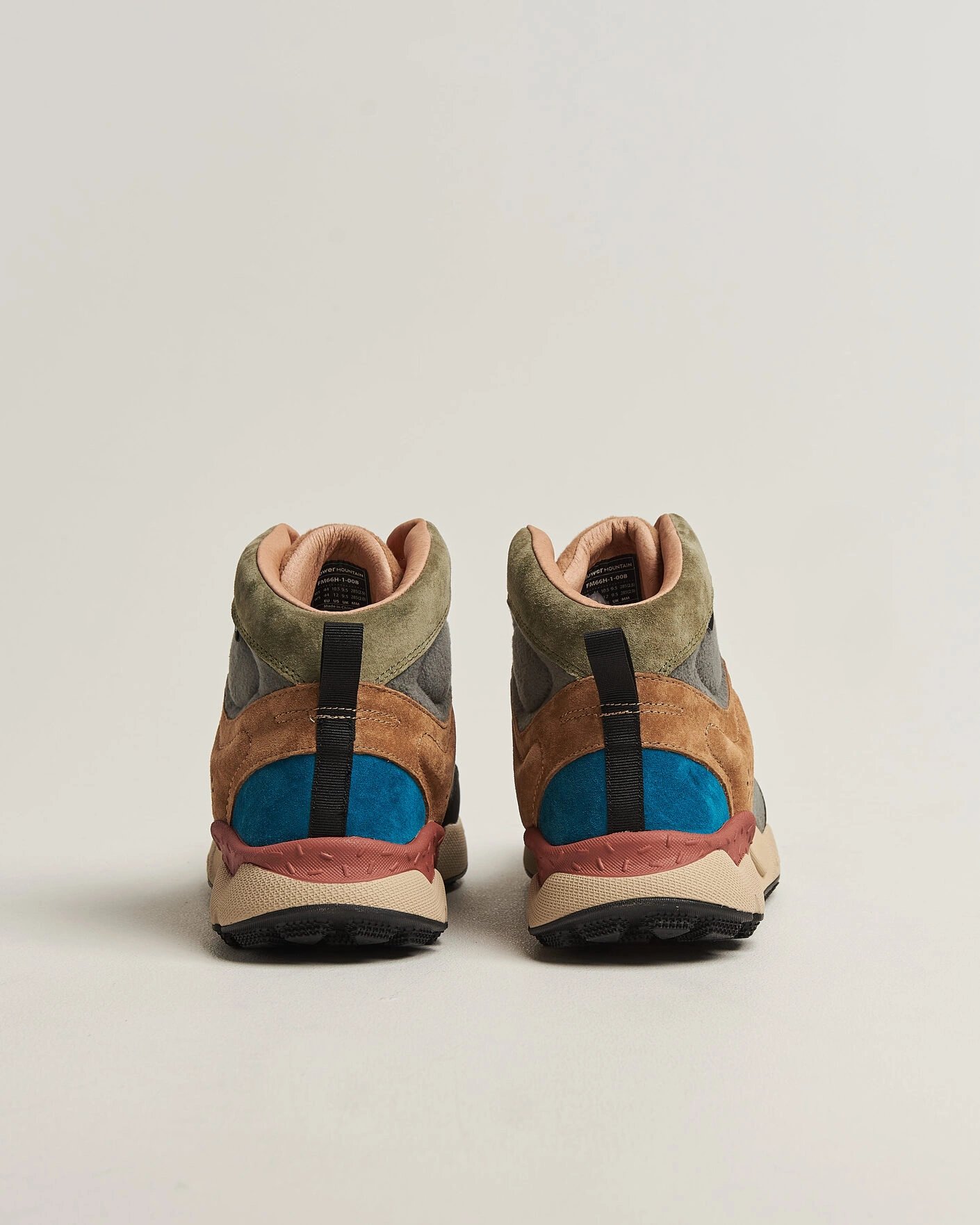 Herr | Sneakers | Flower Mountain | Back Country Mid Suede/Leather Sneaker Multi