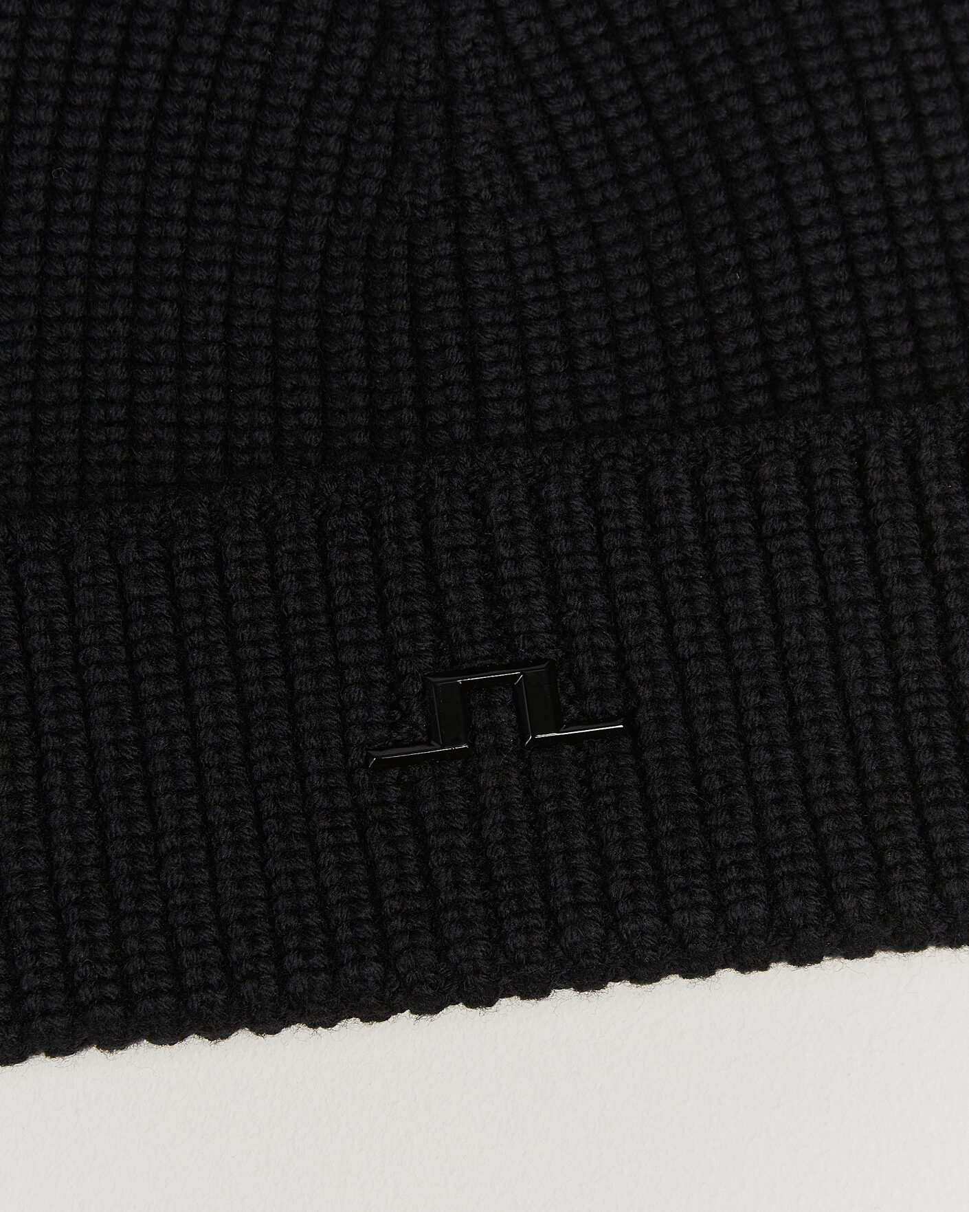 Herr | Mössor | J.Lindeberg | Merino Beanie Black
