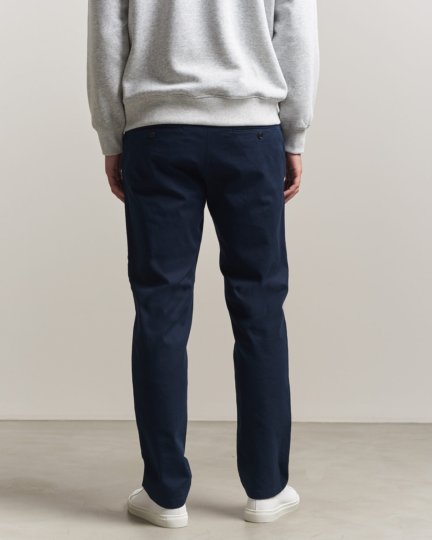 Herr | Byxor | J.Lindeberg | Chaze Cotton Stretch Pants JL Navy