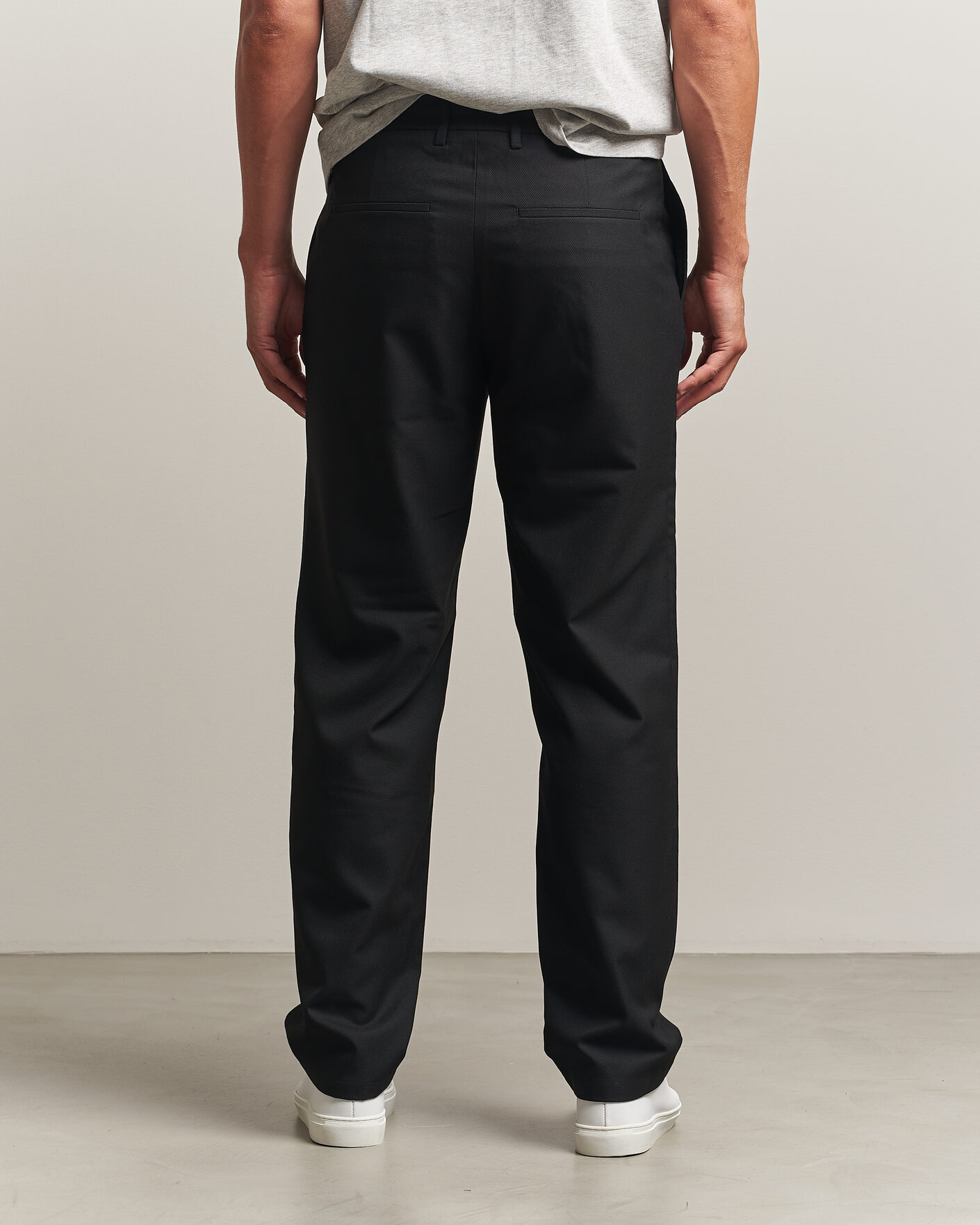Herr | Byxor | J.Lindeberg | Logan Brushed Twill Pants Black