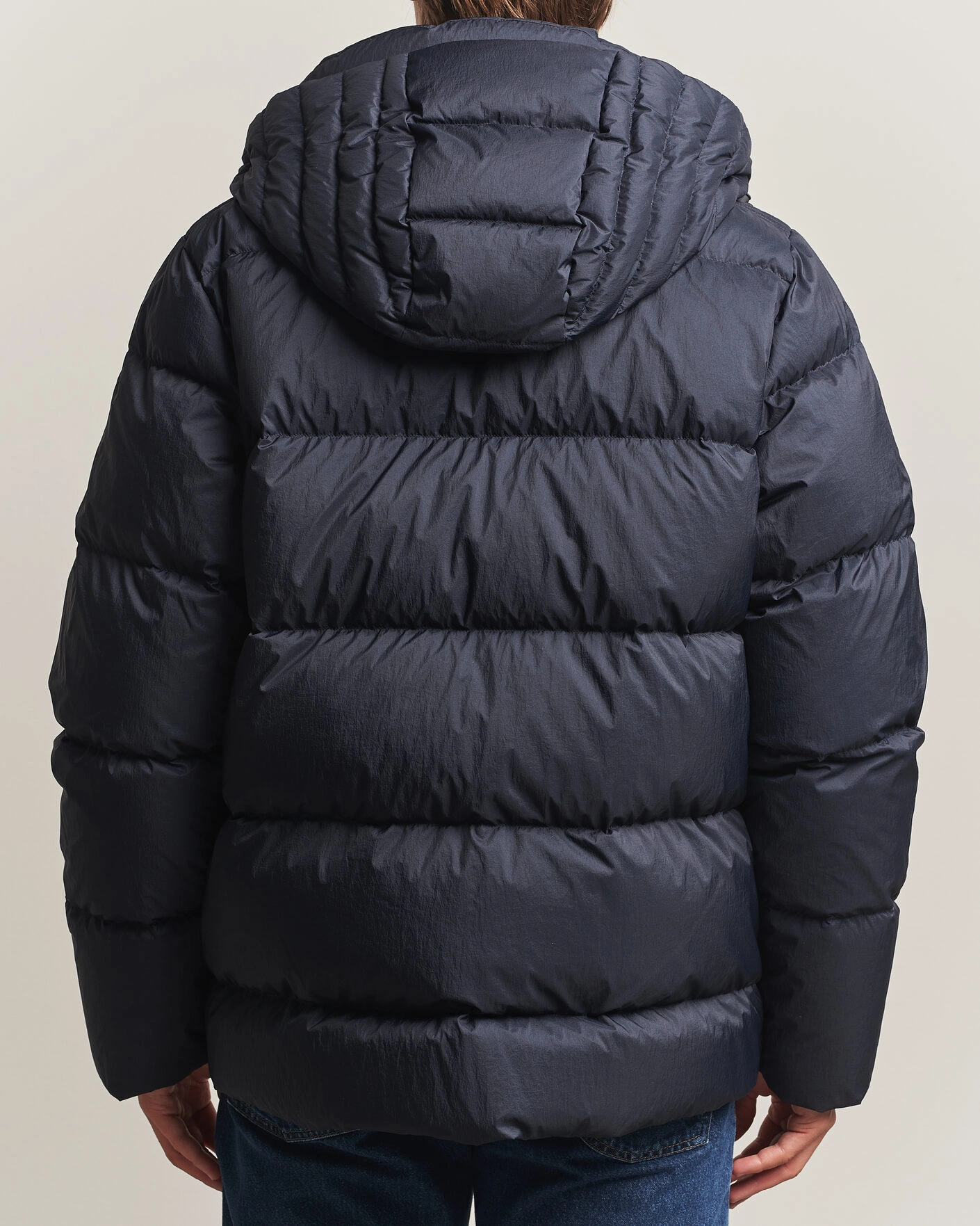Herr | Jackor | J.Lindeberg | Daryl Crinkle Down Jacket JL Navy