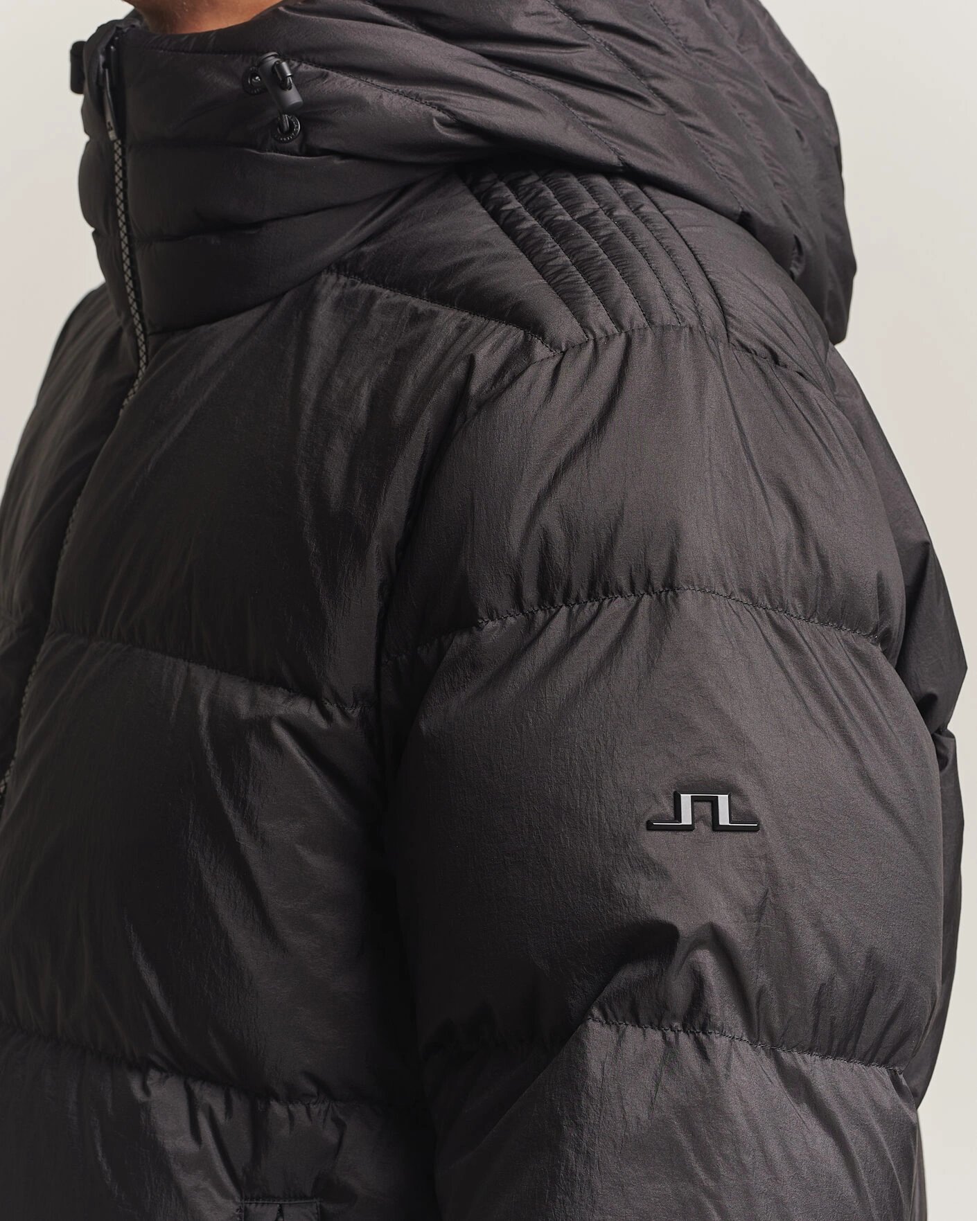 Herr | Jackor | J.Lindeberg | Daryl Crinkle Down Jacket Black