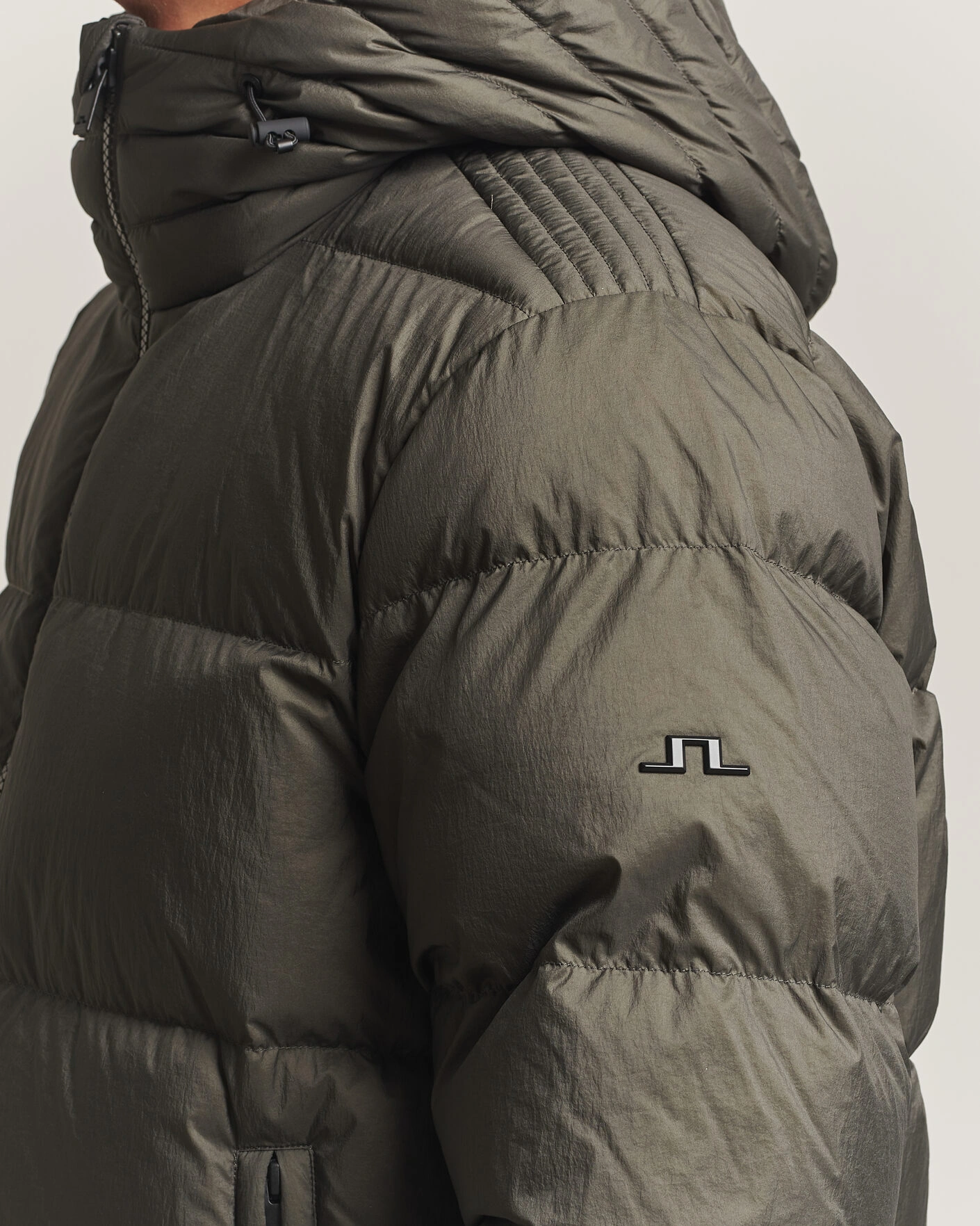 Herr | Jackor | J.Lindeberg | Daryl Crinkle Down Jacket Chimera Green