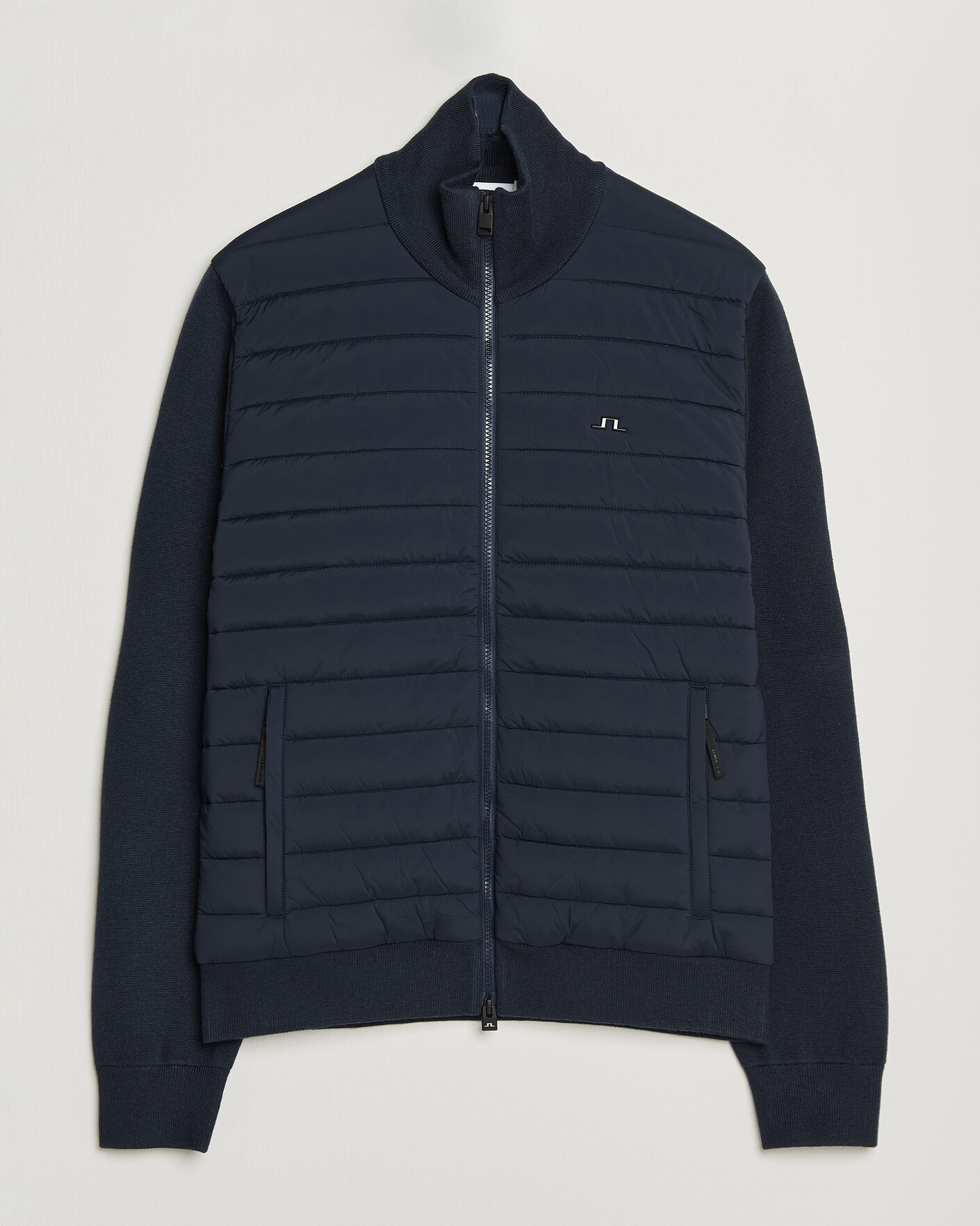 Herr | Jackor | J.Lindeberg | Boen Hybrid Jacket JL Navy