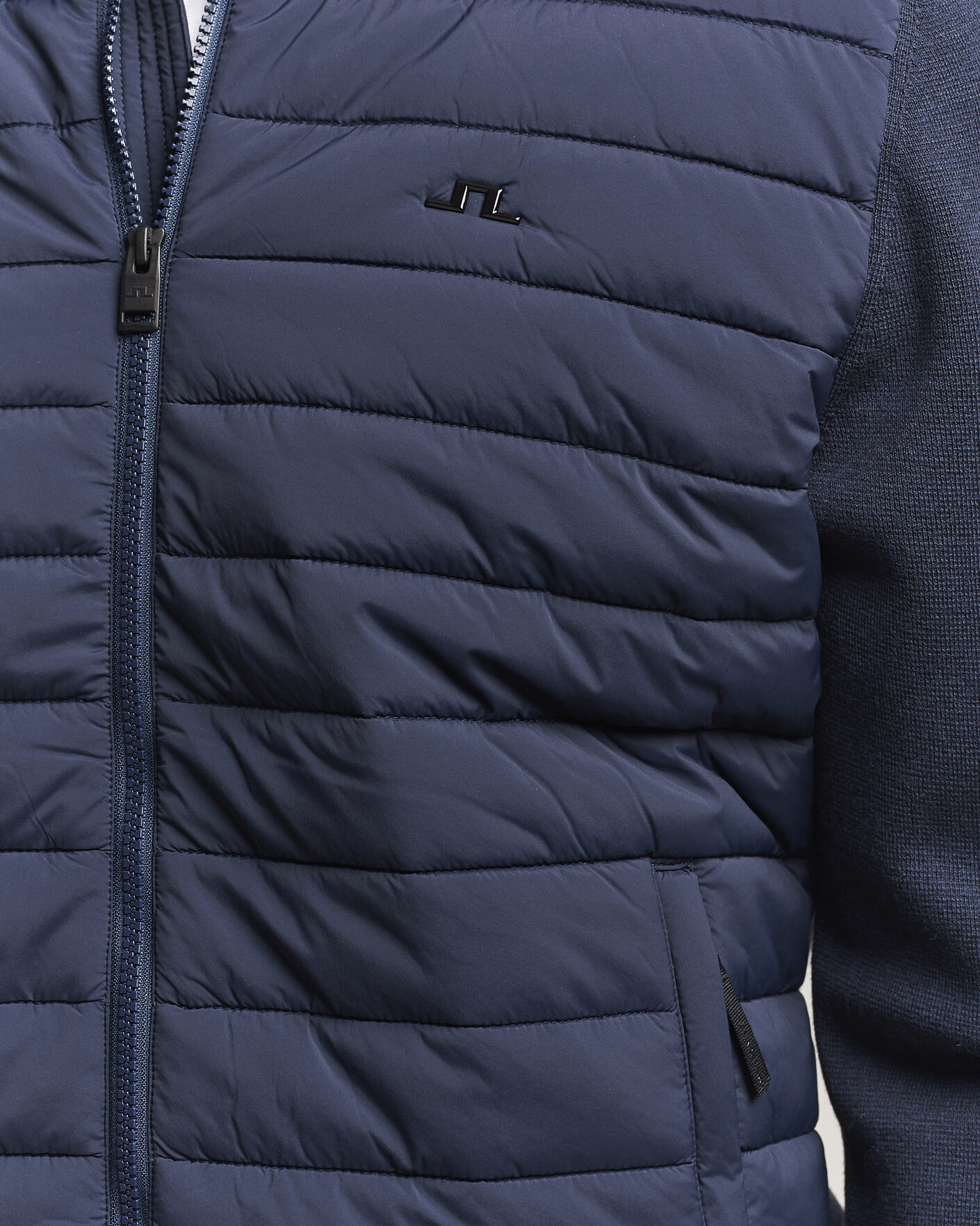 Herr | Jackor | J.Lindeberg | Boen Hybrid Jacket JL Navy