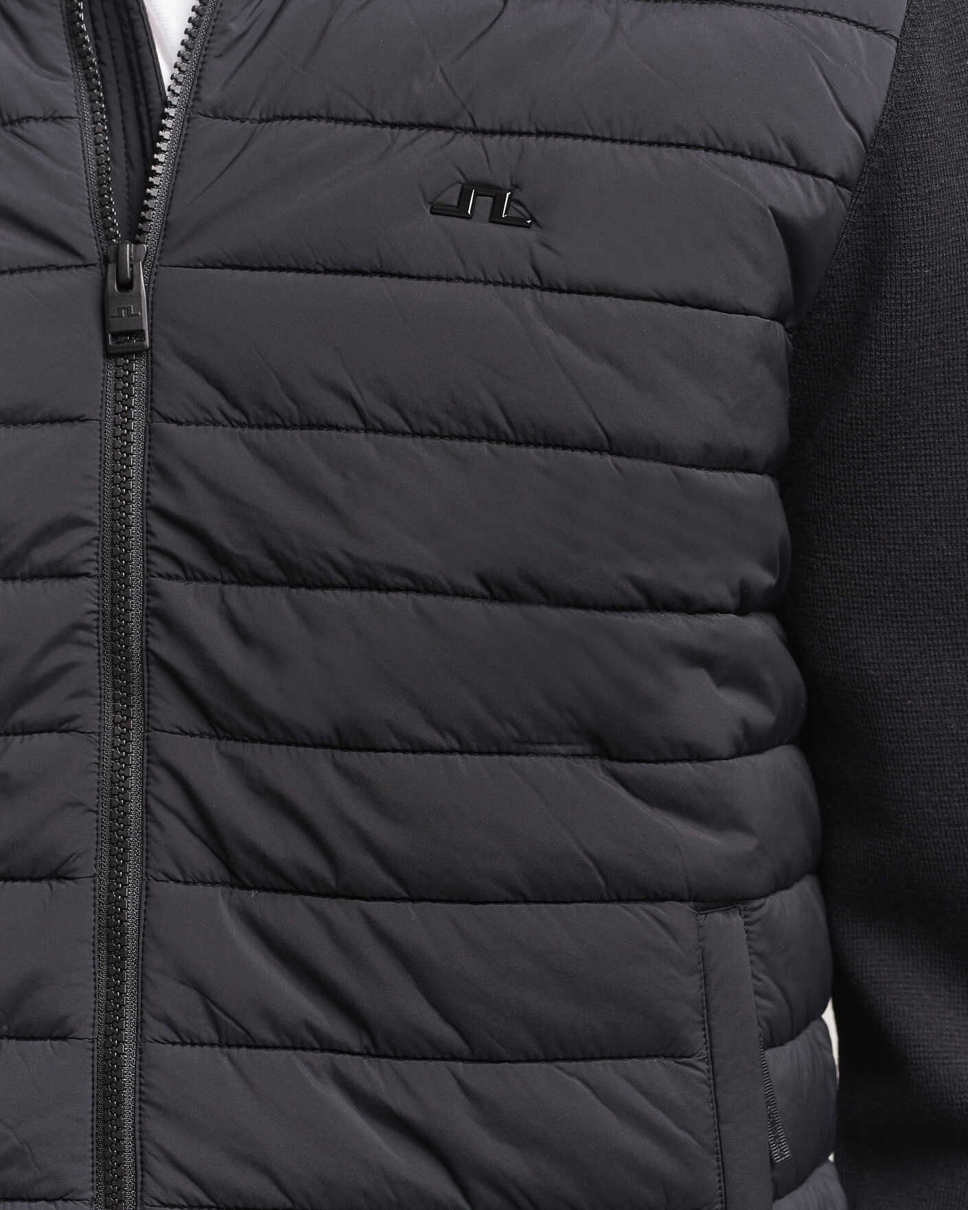 Herr | Jackor | J.Lindeberg | Boen Hybrid Jacket Black