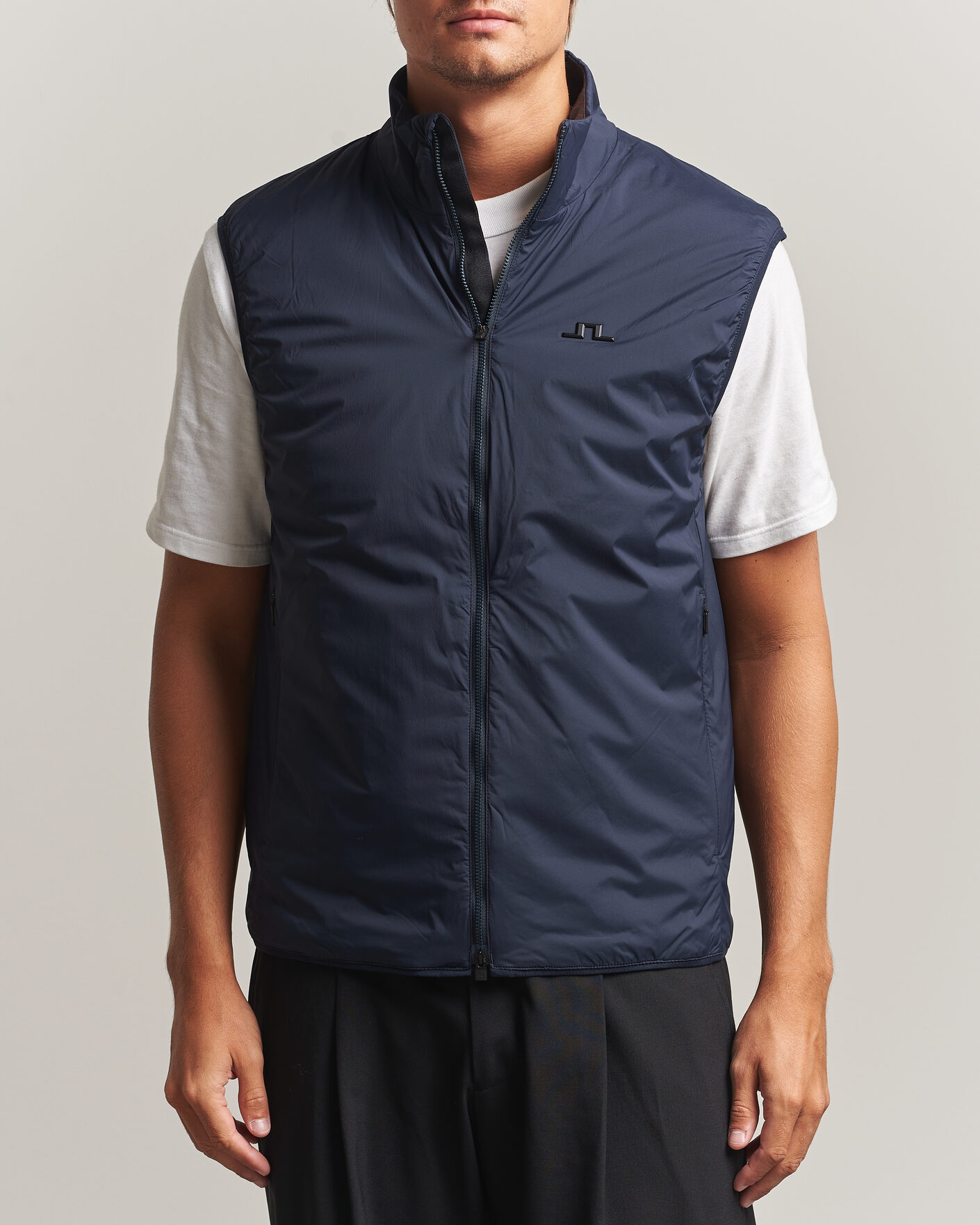 Herr | Västar | J.Lindeberg | Clinton Padded Vest JL Navy