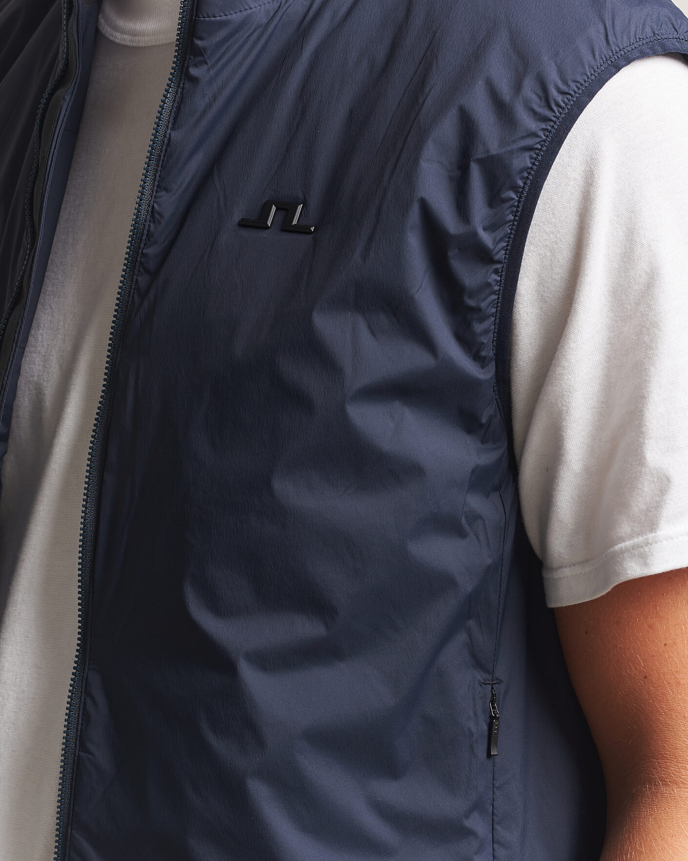 Herr | Västar | J.Lindeberg | Clinton Padded Vest JL Navy
