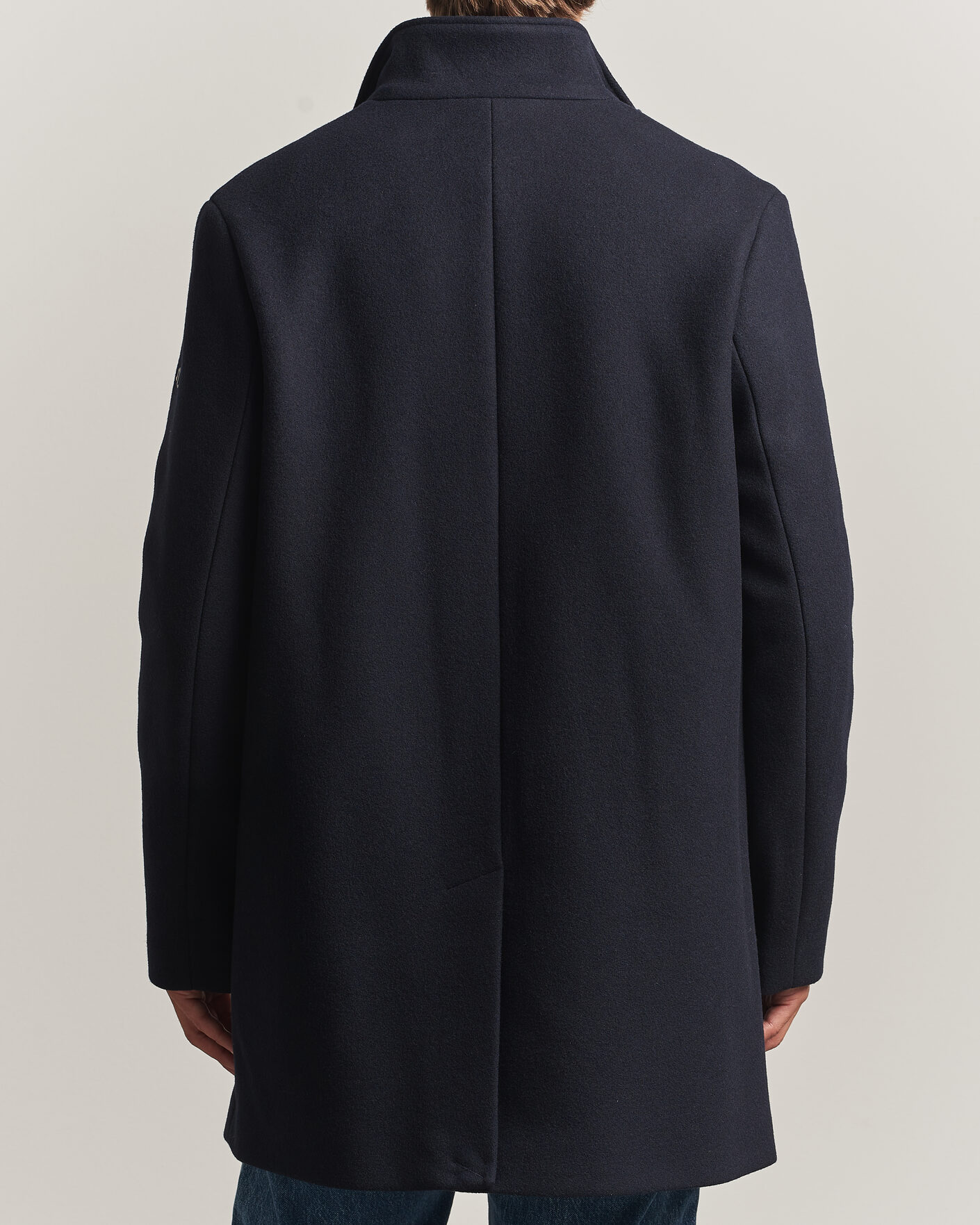 Herr | Jackor | J.Lindeberg | Lexon Wool Coat JL Navy