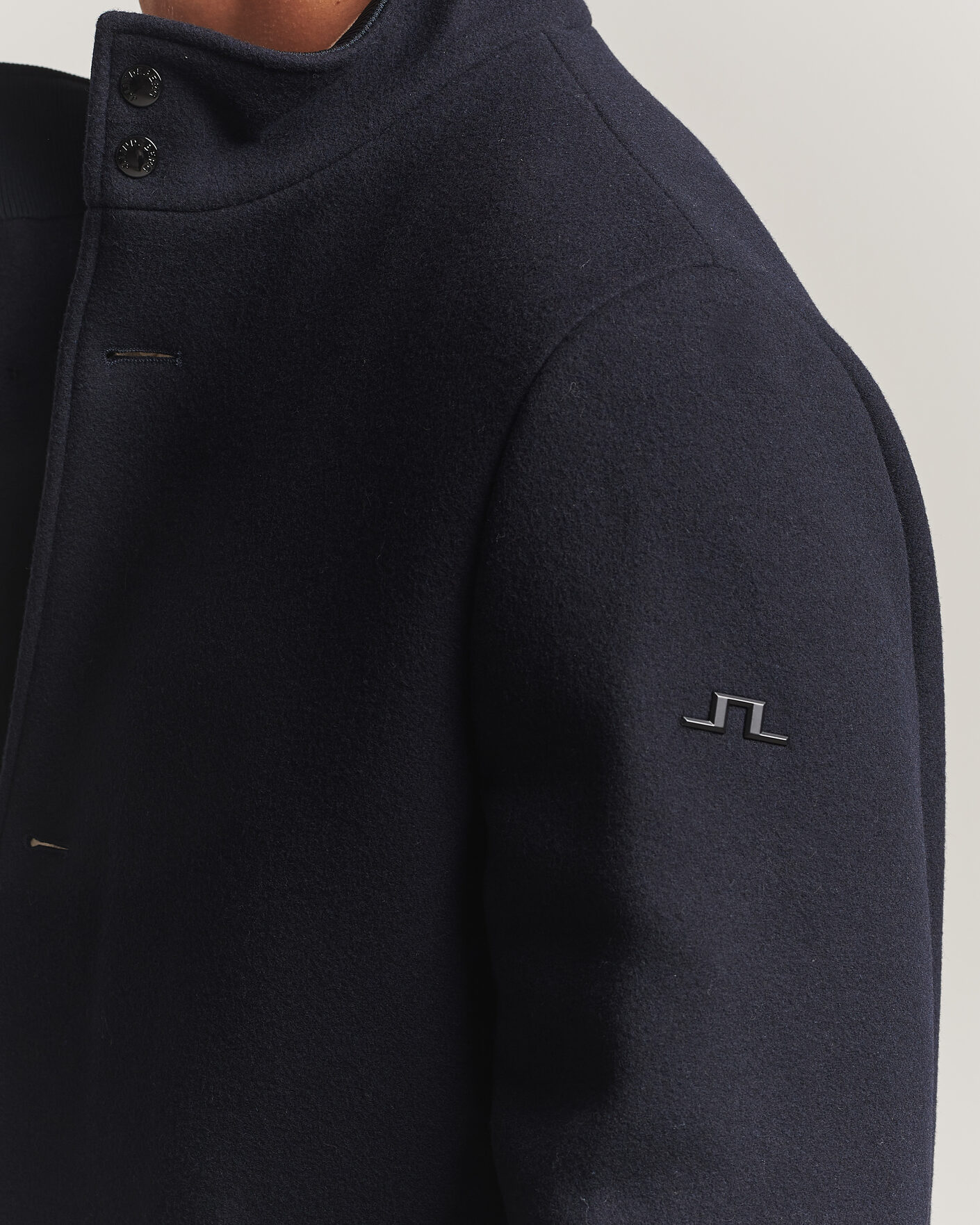 Herr | Jackor | J.Lindeberg | Lexon Wool Coat JL Navy