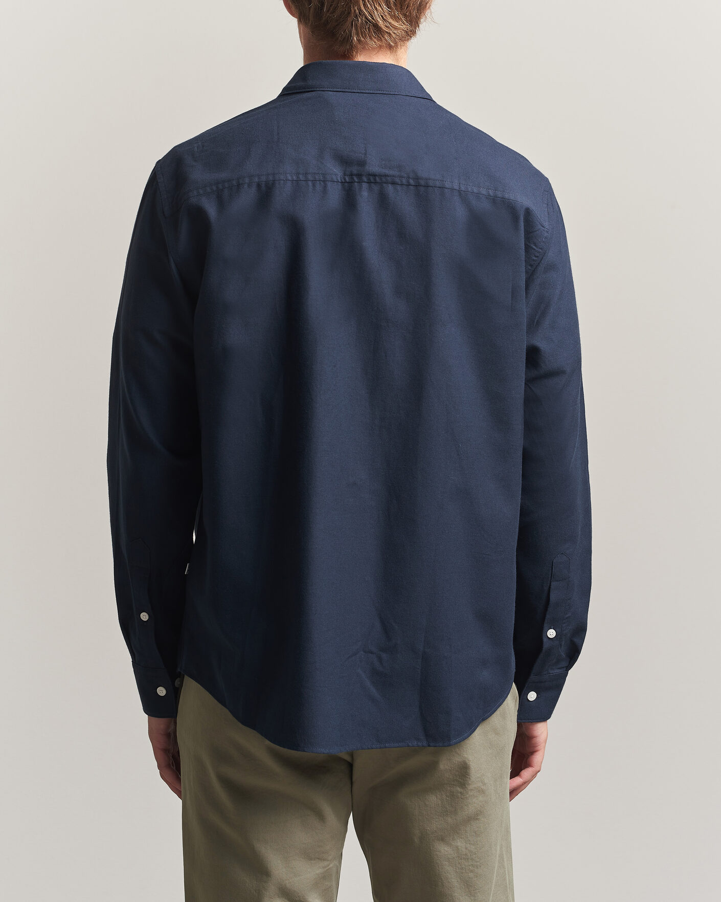 Herr | Skjortor | J.Lindeberg | Marlon Flannel Shirt JL Navy