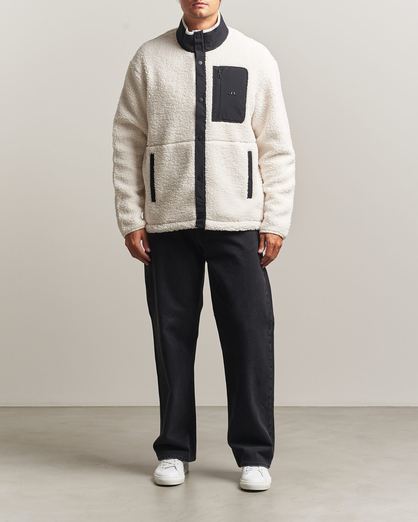 Herr | Tröjor | J.Lindeberg | Marshall Pile Full Zip Tofu