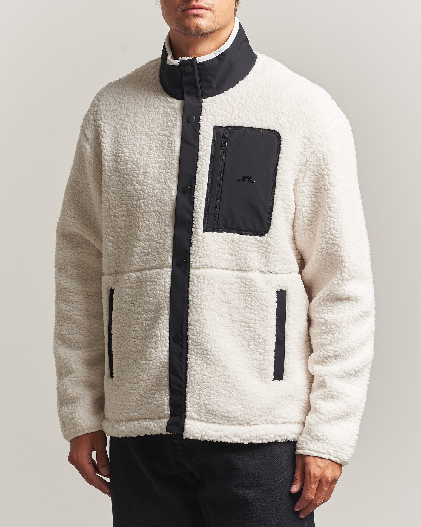 Herr | Tröjor | J.Lindeberg | Marshall Pile Full Zip Tofu