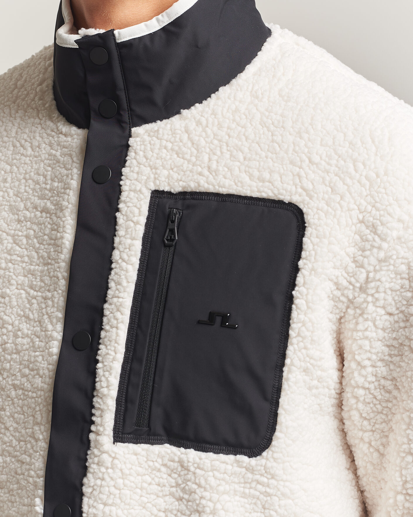 Herr | Tröjor | J.Lindeberg | Marshall Pile Full Zip Tofu