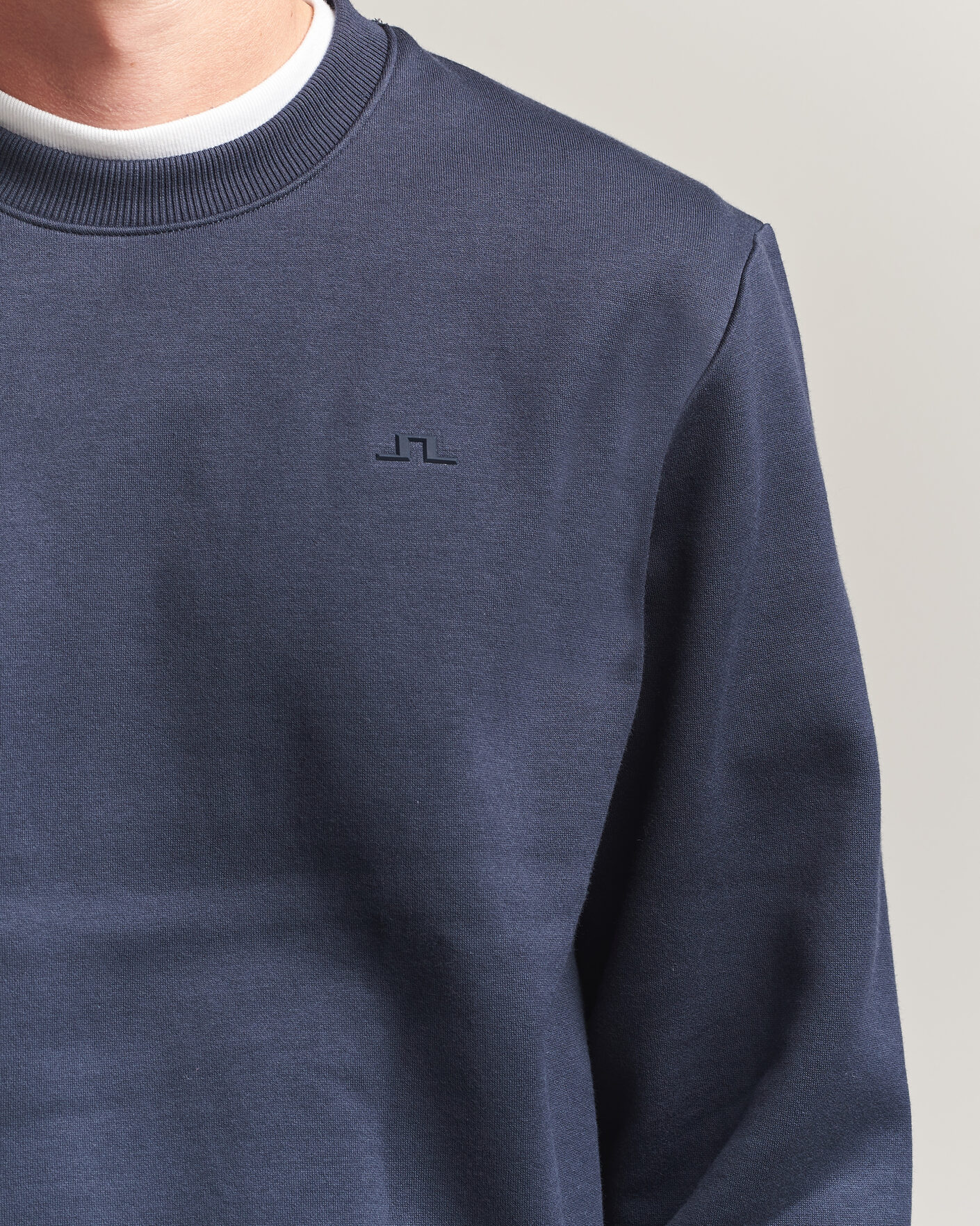 Herr | Tröjor | J.Lindeberg | Alpha Crew Neck Sweatshirt JL Navy