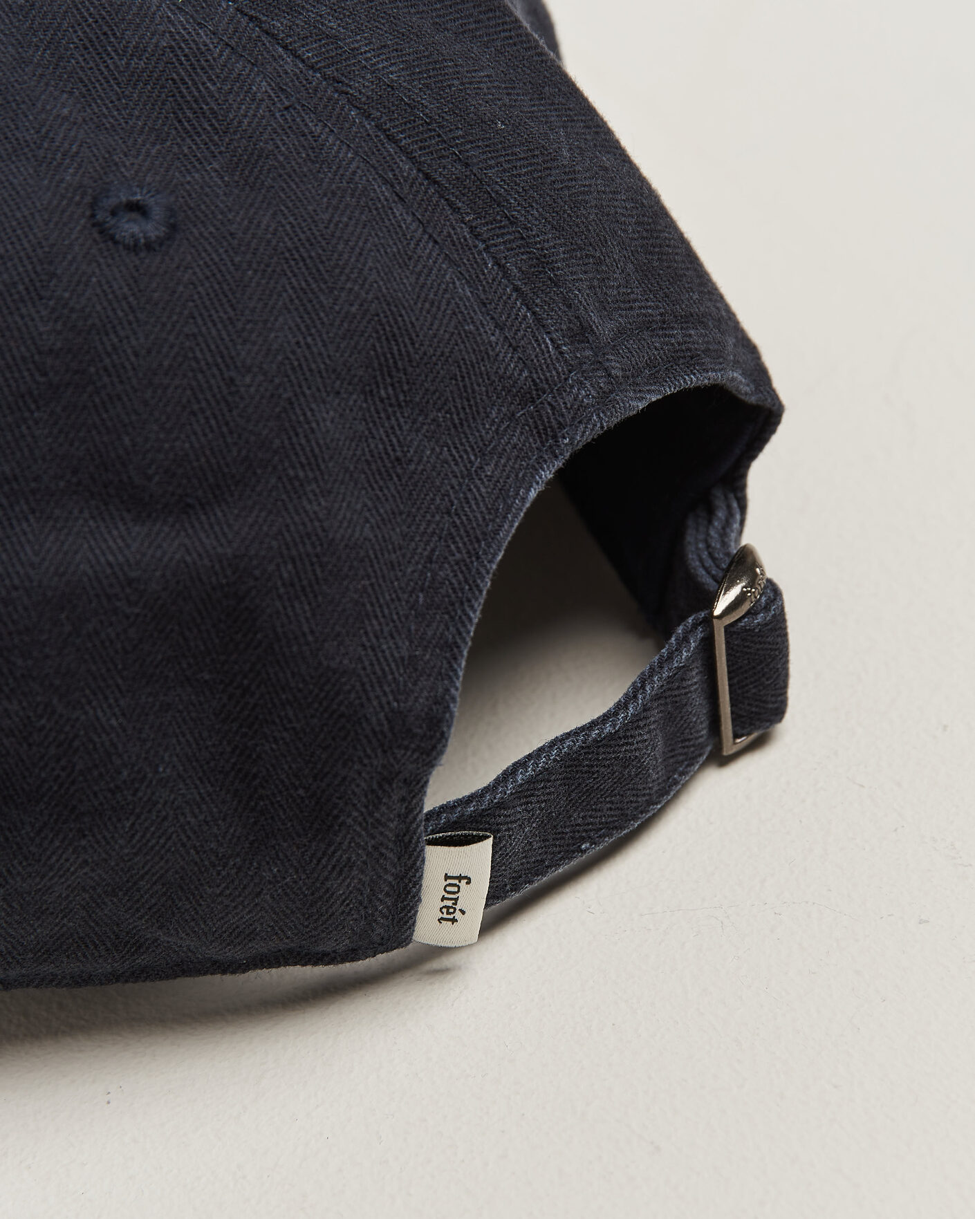 Herr | Hattar & kepsar | Forét | Bird Washed Herringbone Cap Navy