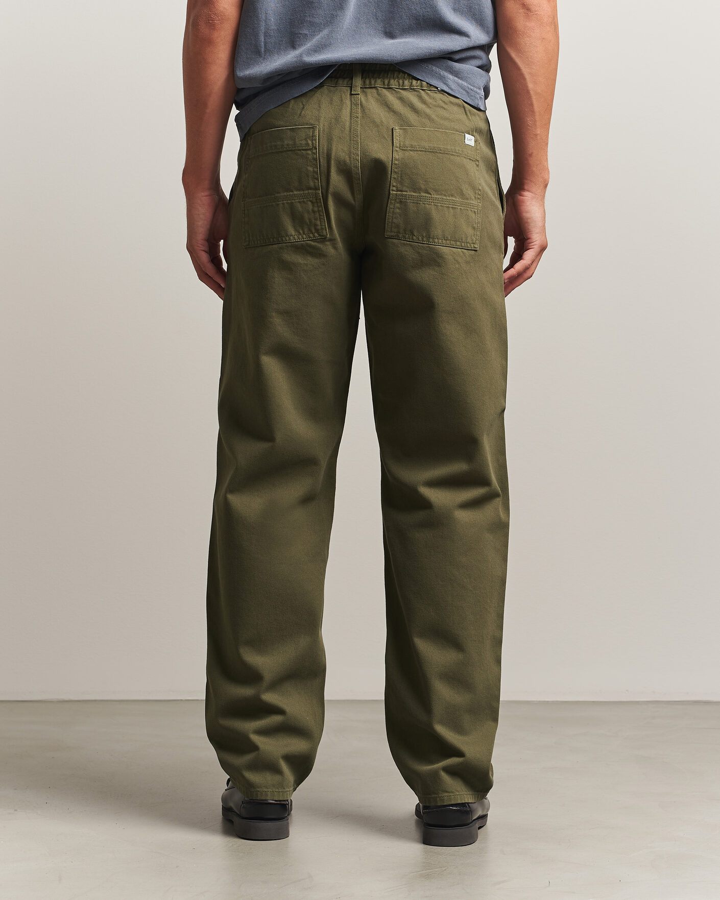 Herr | Byxor | Forét | Clay Twill Pants Army
