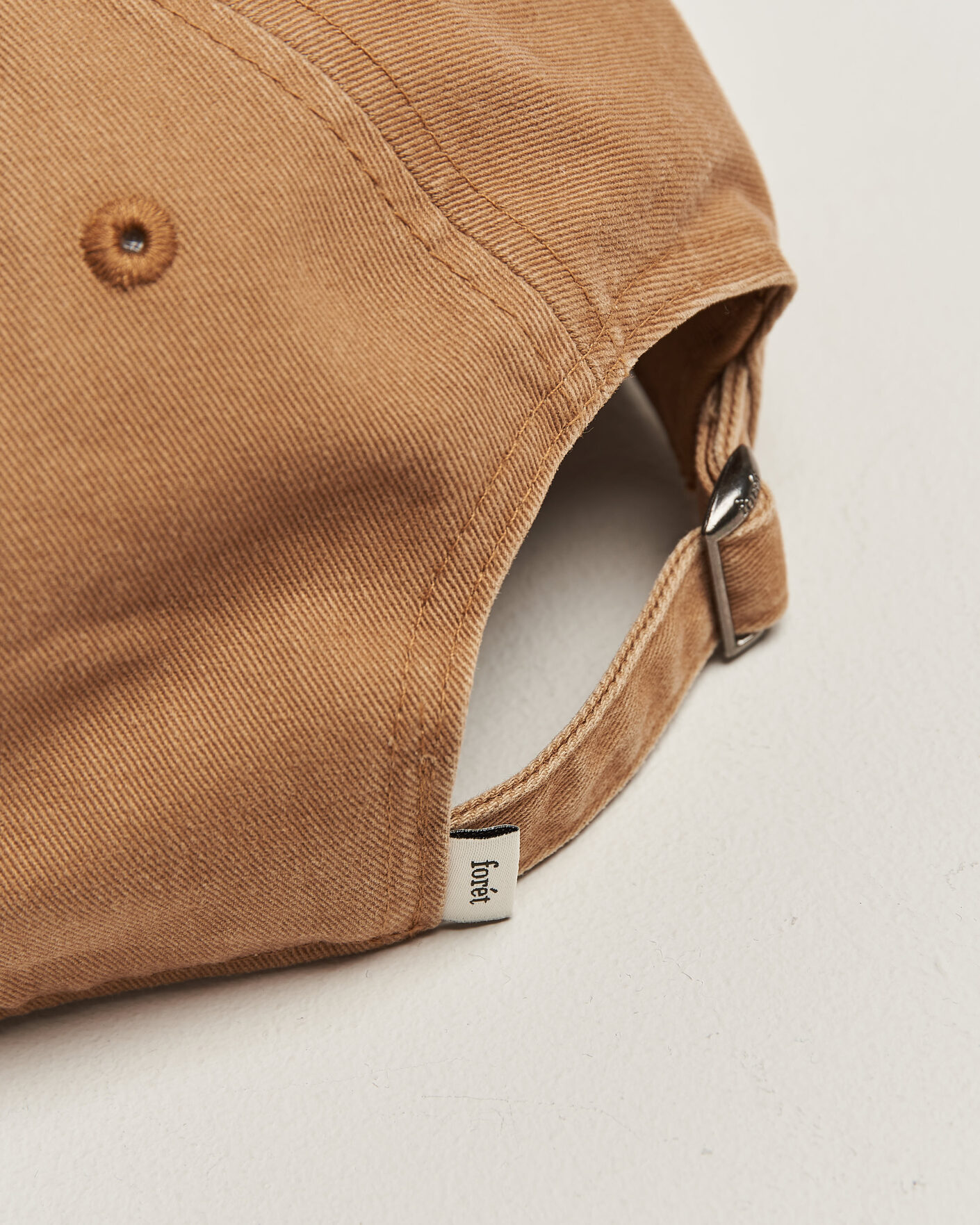 Herr | Hattar & kepsar | Forét | Hawk Washed 2-Tone Cap Khaki/Brown