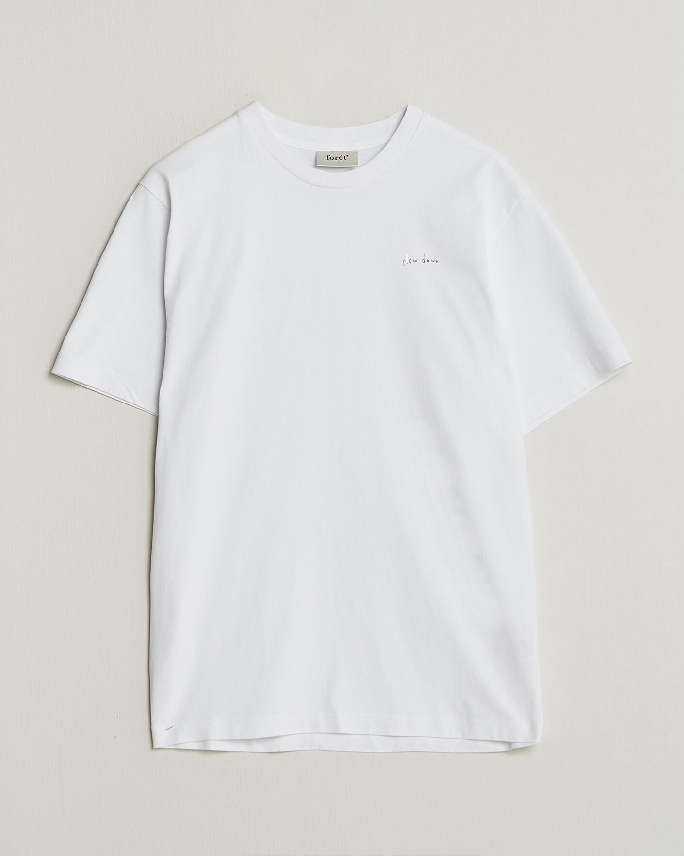 Herr | T-Shirts | Forét | Haze T-Shirt White