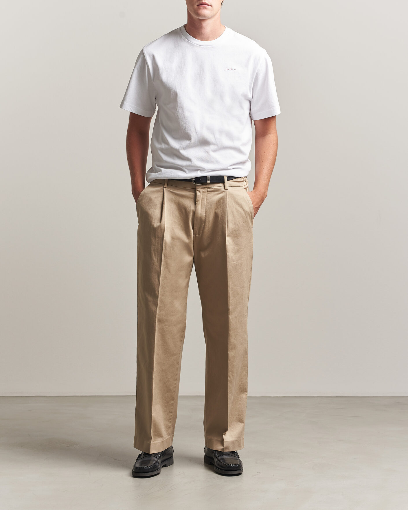 Herr | T-Shirts | Forét | Haze T-Shirt White