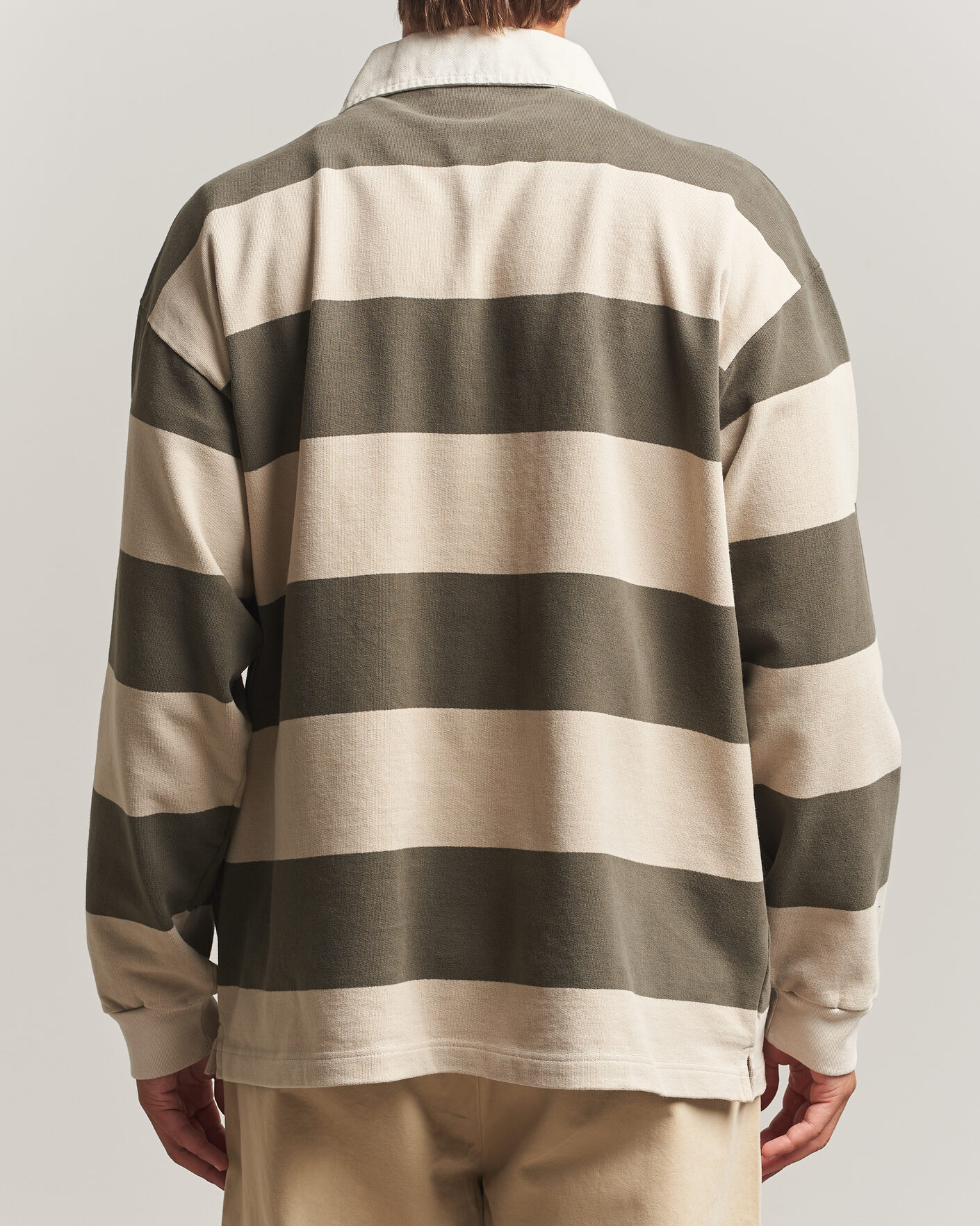 Herr | Tröjor | Forét | Match Rugby Sweatshirt Wood Stripe