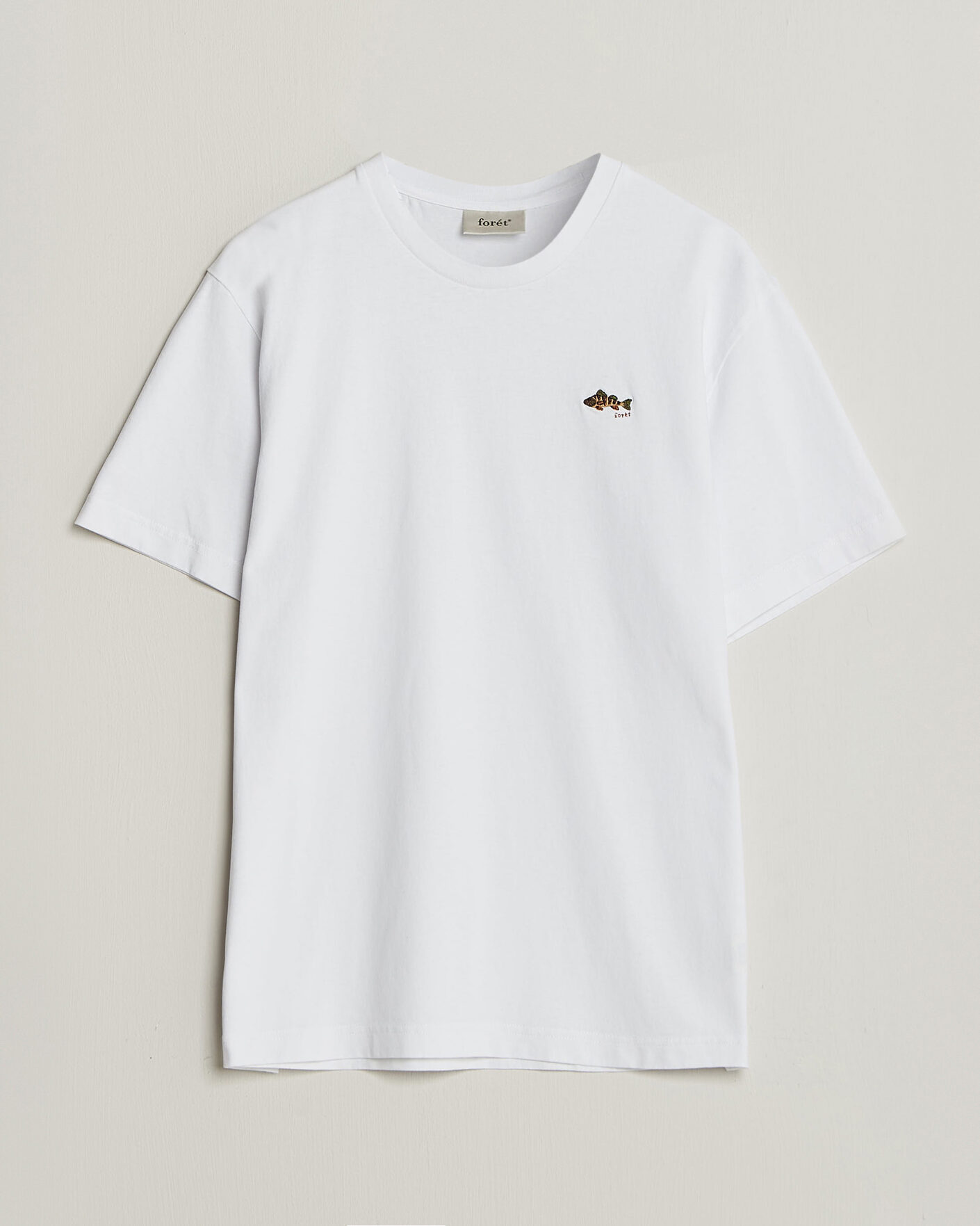 Herr | T-Shirts | Forét | Perch T-Shirt White