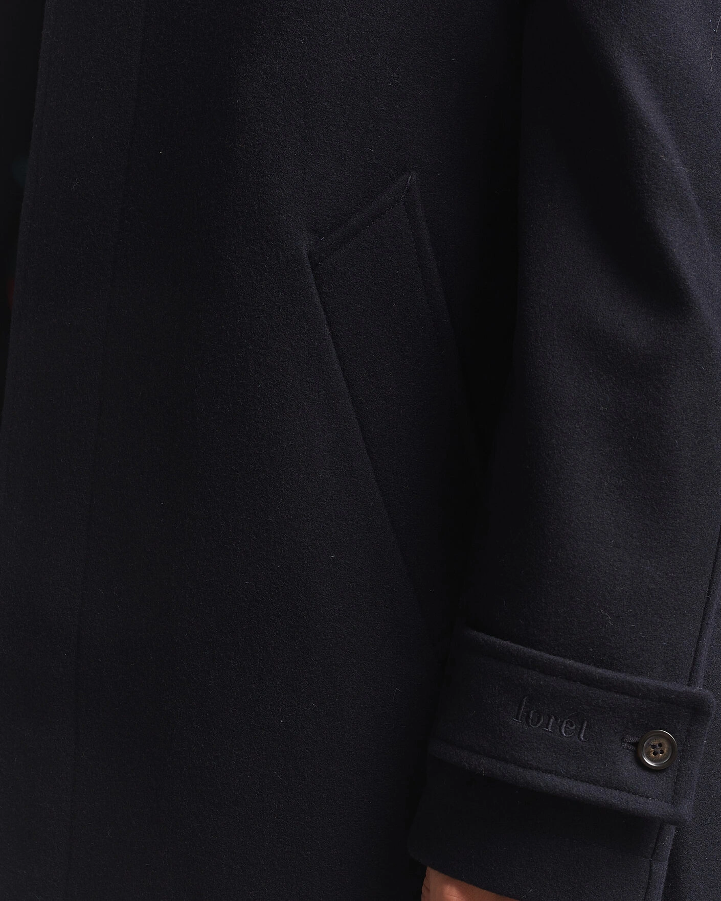 Herr | Jackor | Forét | Pine Wool Coat Navy