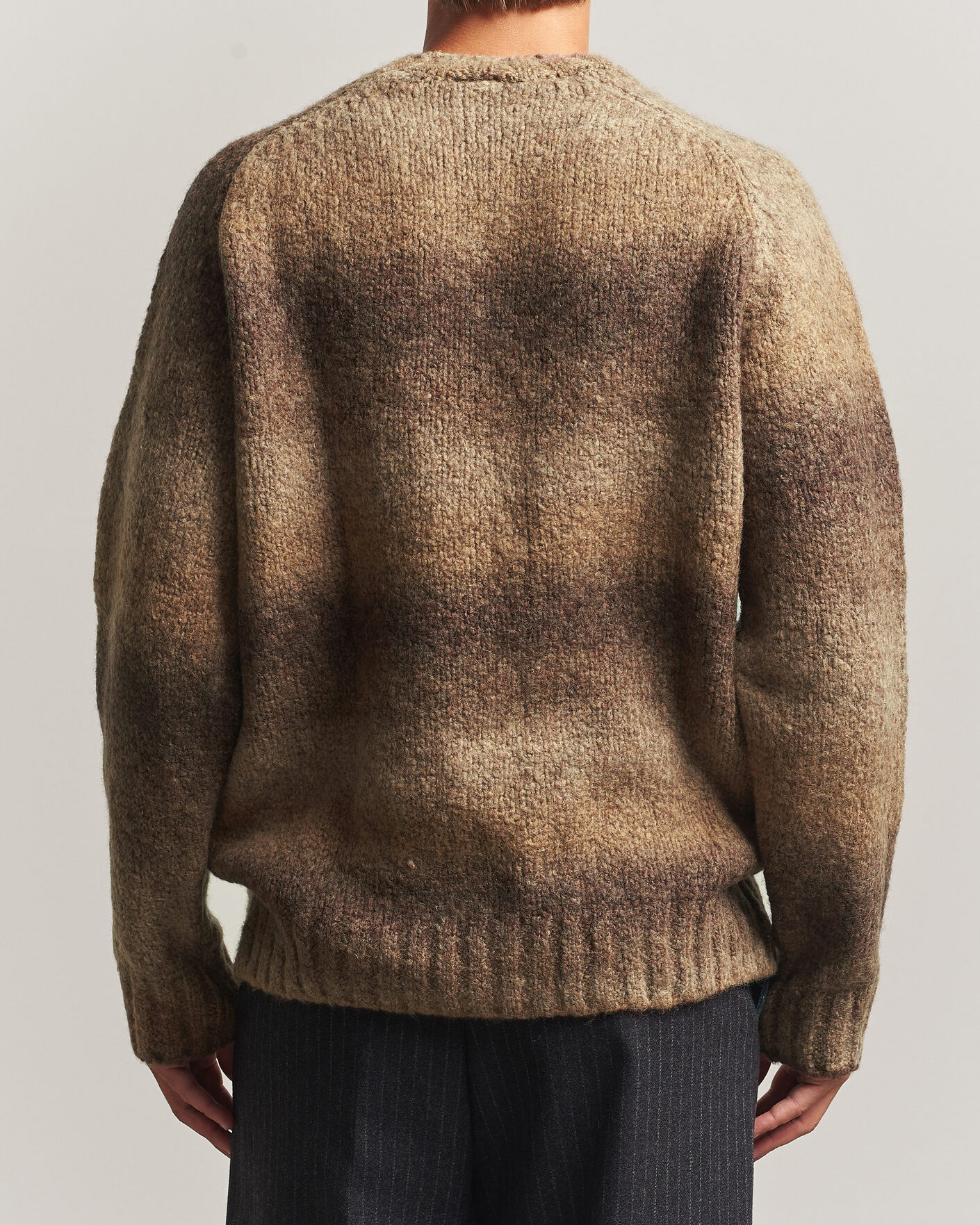 Herr | Tröjor | Forét | Space Yarn Crew Neck Brown