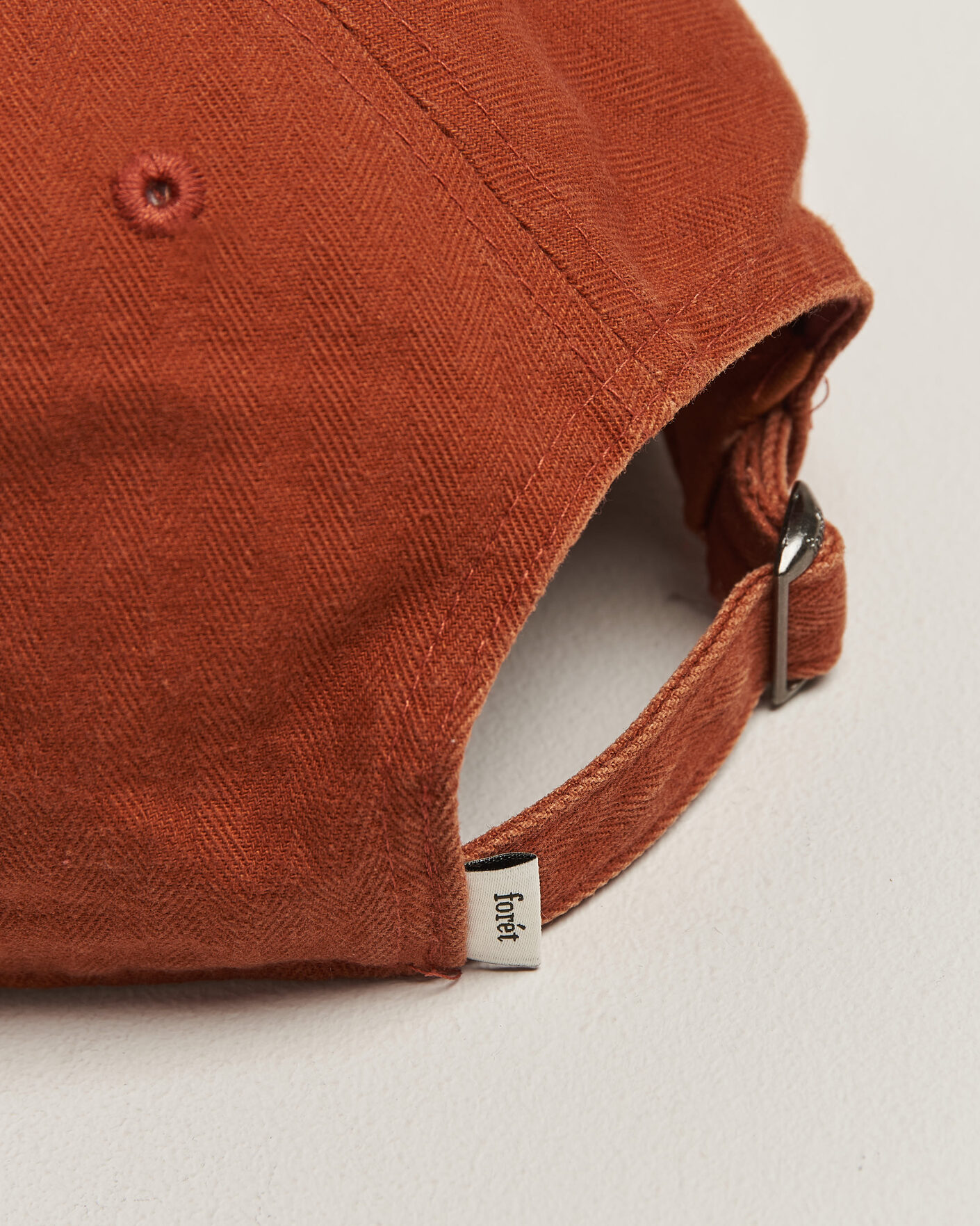 Herr | Hattar & kepsar | Forét | Tree Washed Herringbone Cap Brown