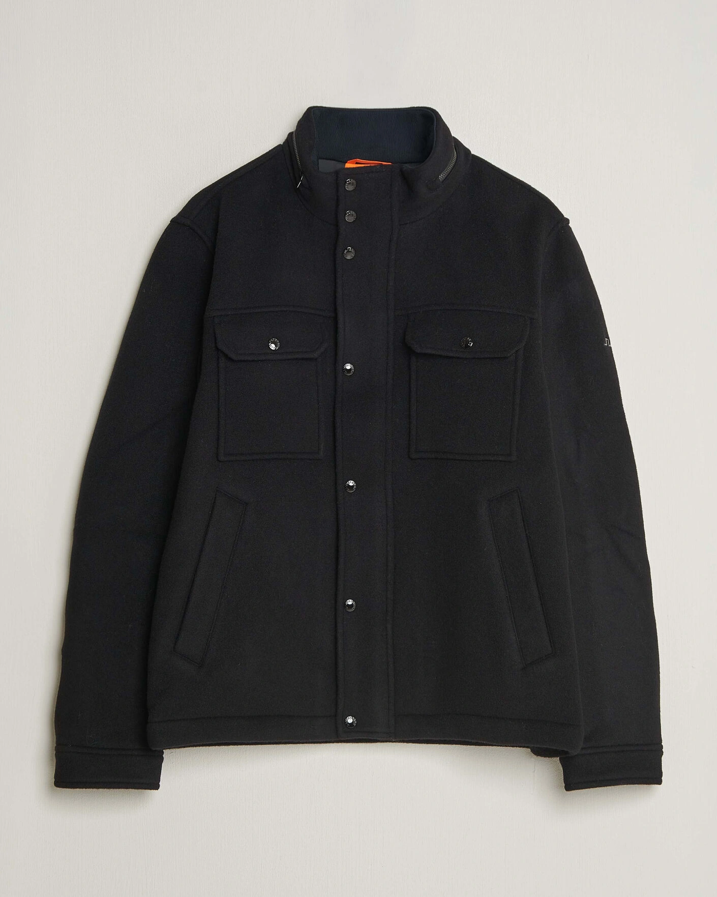 Herr | Jackor | J.Lindeberg | Bailey Wool Field Jacket Black