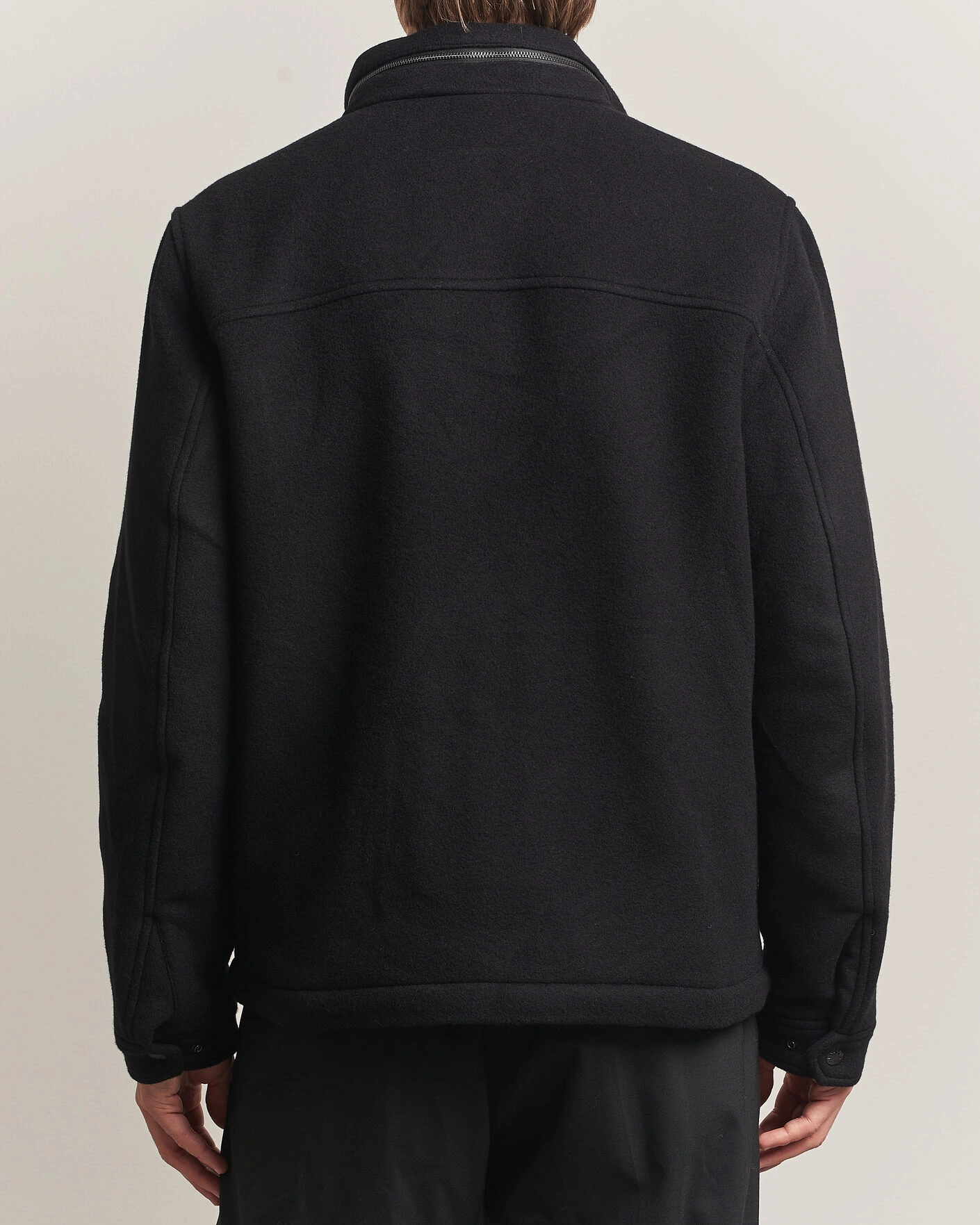 Herr | Jackor | J.Lindeberg | Bailey Wool Field Jacket Black