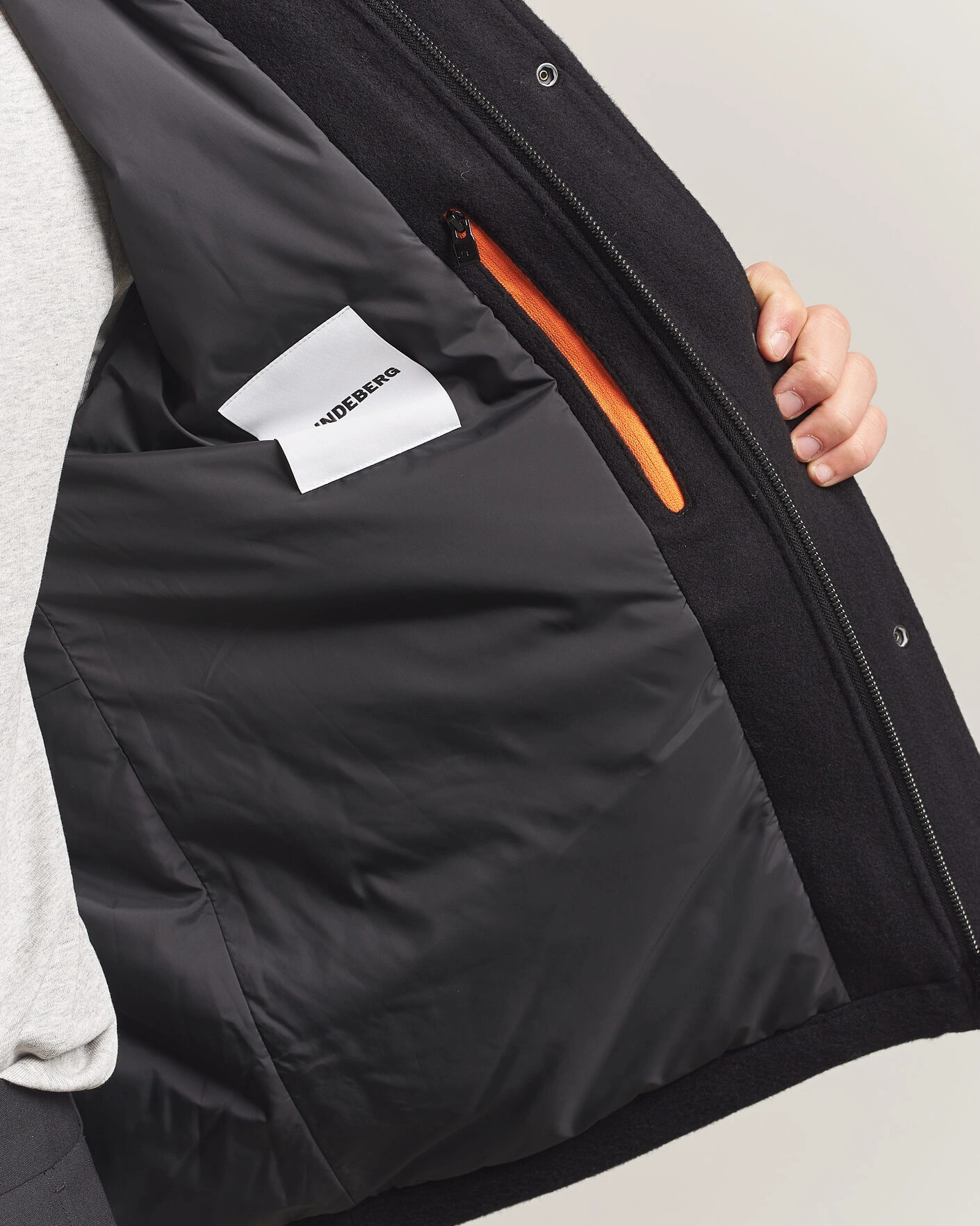 Herr | Jackor | J.Lindeberg | Bailey Wool Field Jacket Black