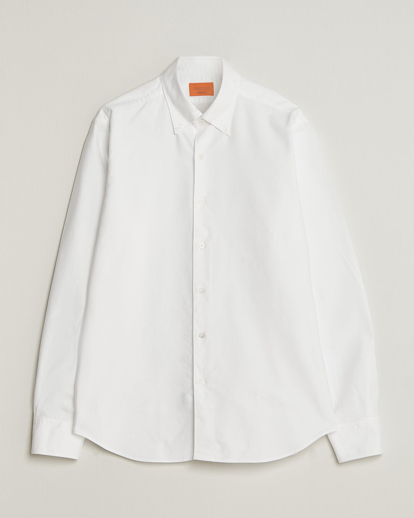 Herr | Skjortor | Grigio | Oxford Button Down Shirt White