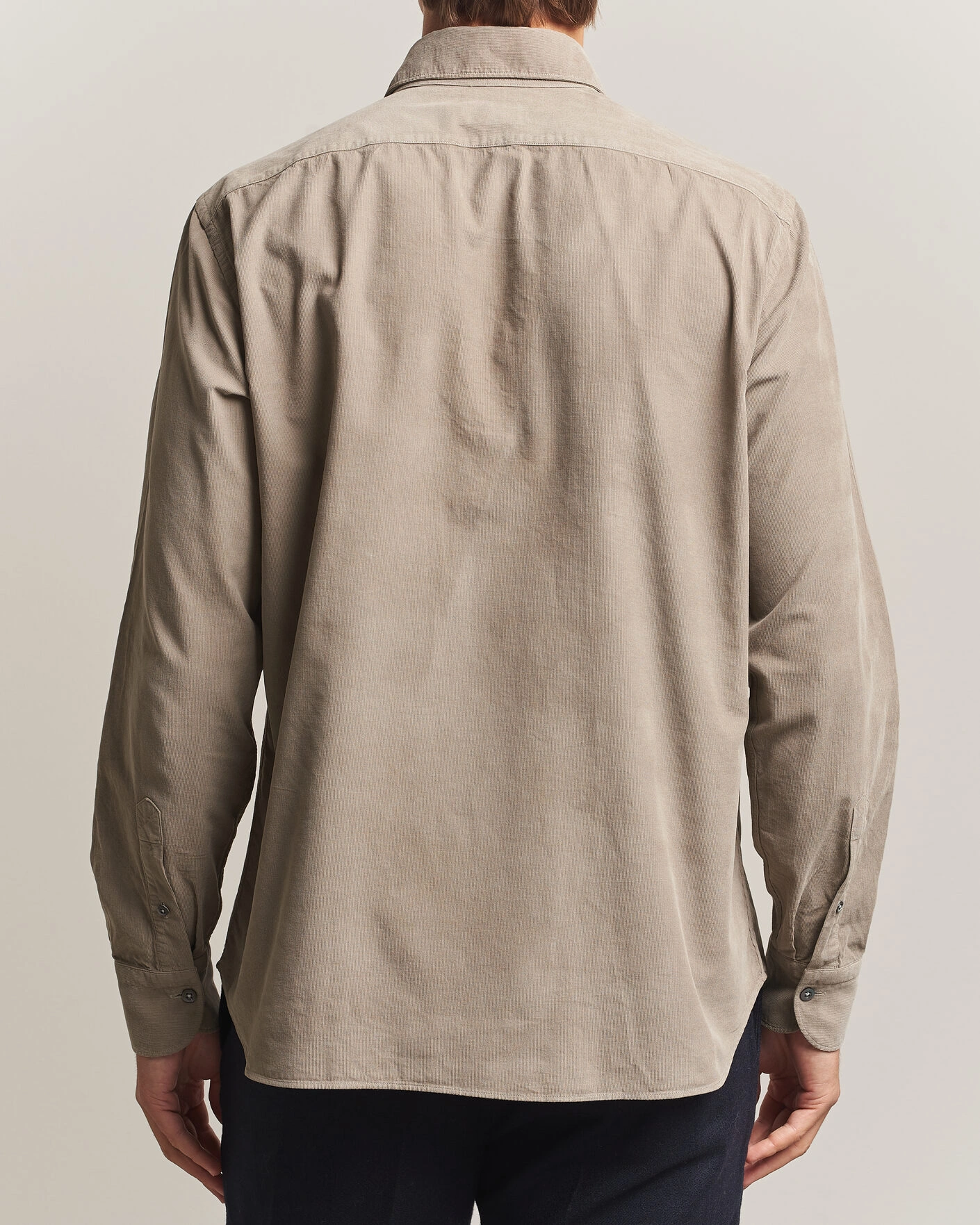 Herr | Skjortor | Grigio | Corduroy Shirt Beige