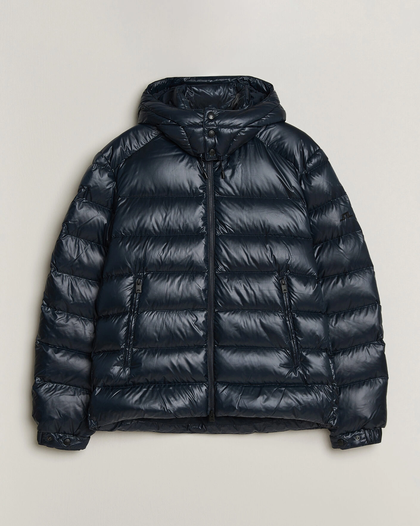 Herr | Jackor | J.Lindeberg | Creek Light Hooded Down Jacket JL Navy