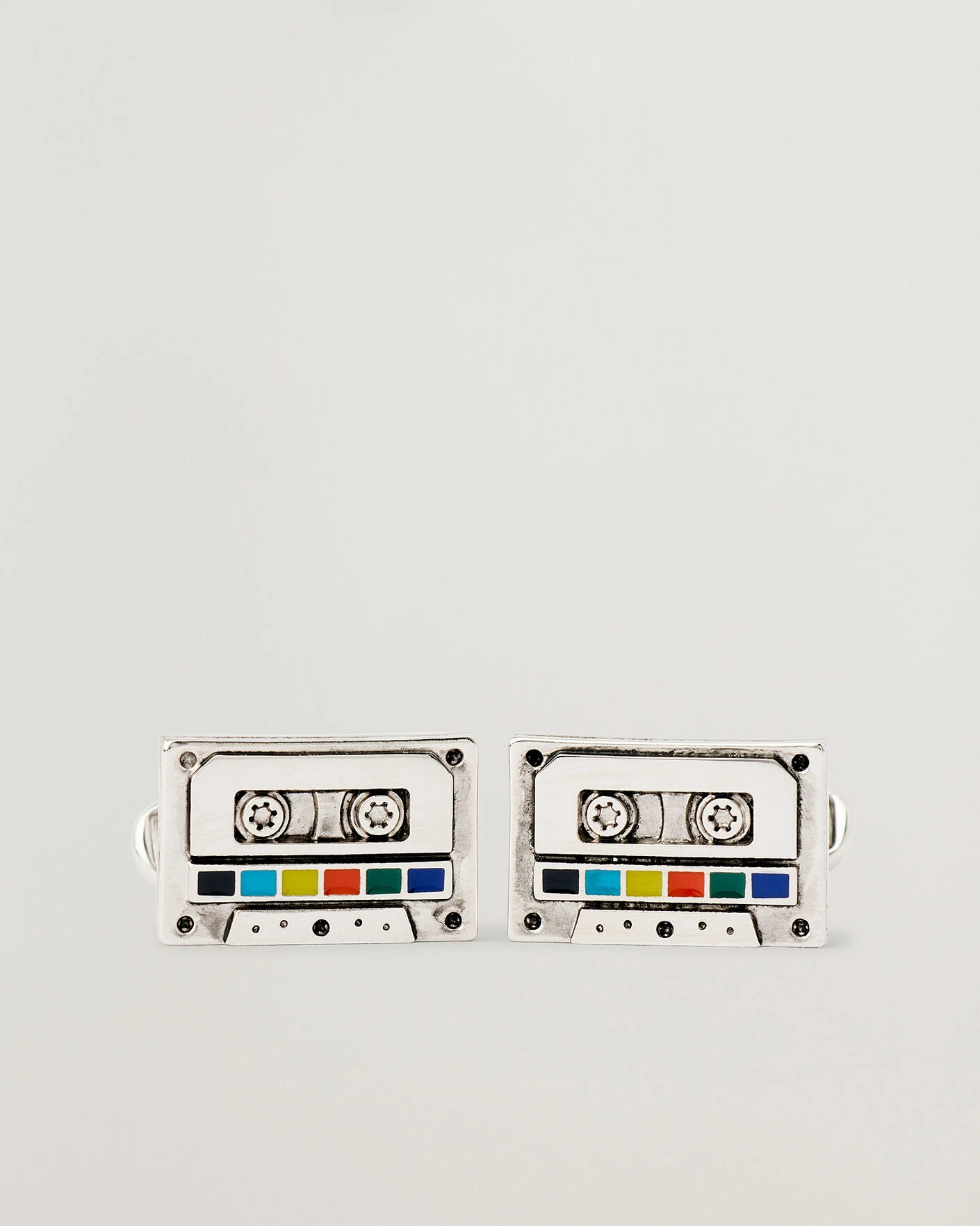 Herr | Manschettknappar | Paul Smith | Tape Cufflink Silver