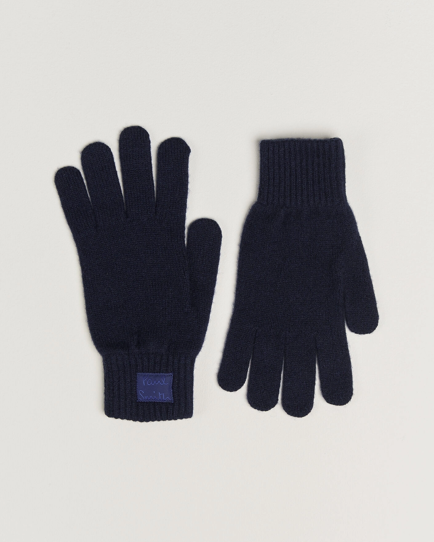 Herr | Handskar | Paul Smith | Cashmere Glove Navy