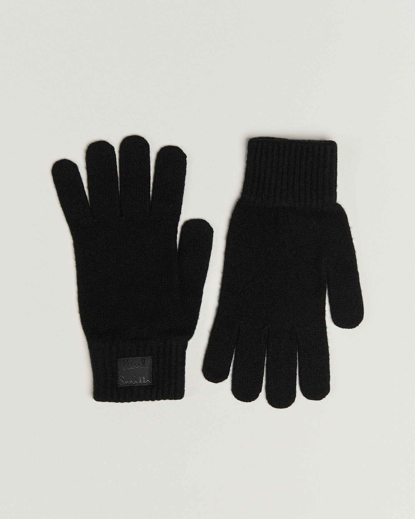 Herr | Handskar | Paul Smith | Cashmere Glove Black