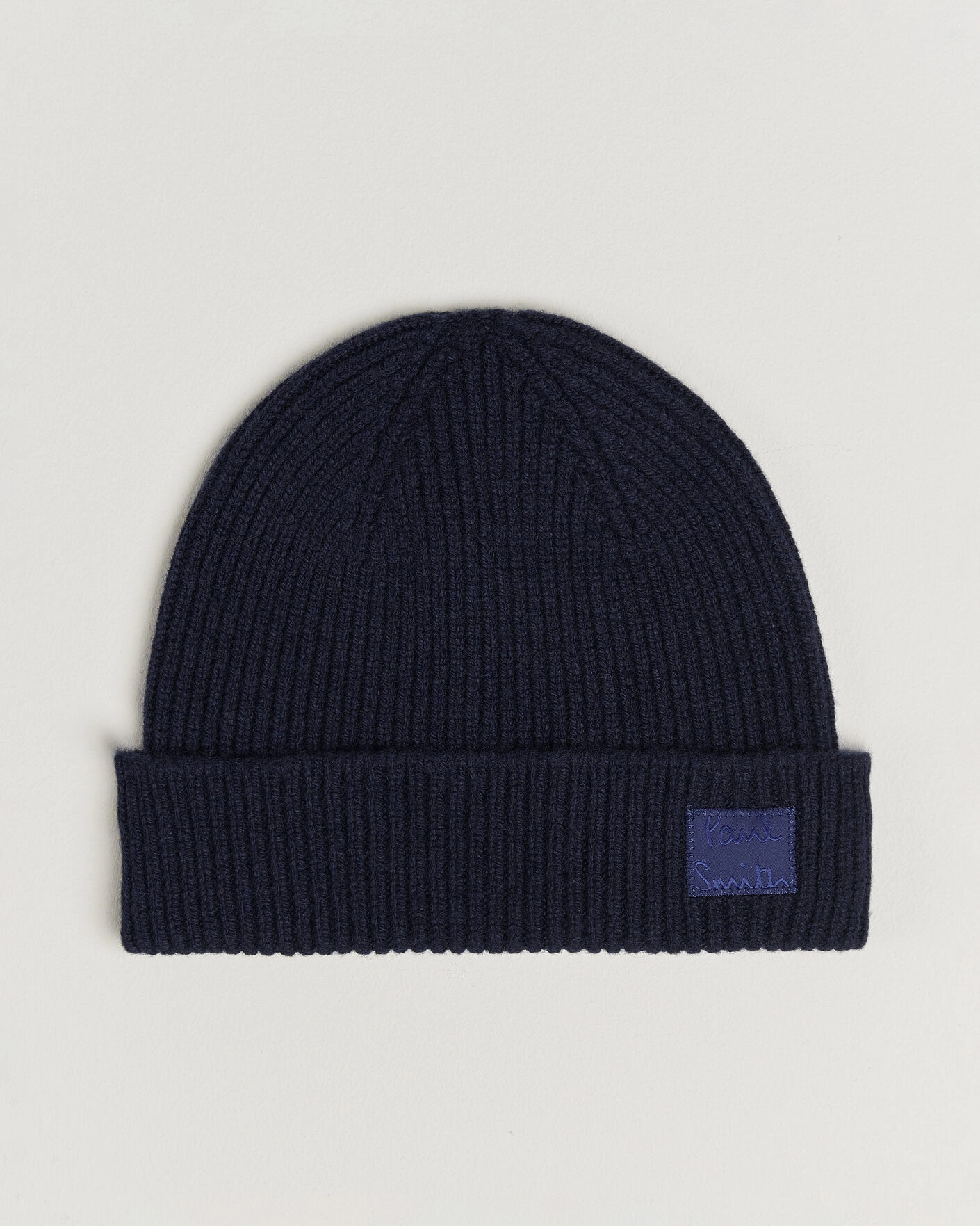 Herr | Mössor | Paul Smith | Cashmere Beanie Navy