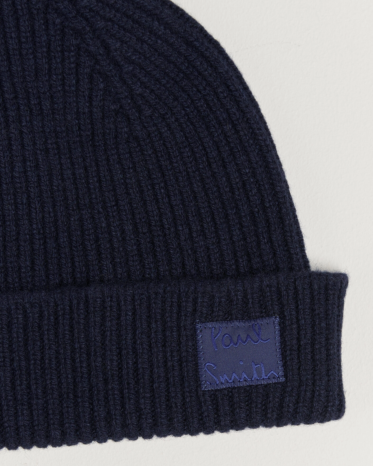 Herr | Mössor | Paul Smith | Cashmere Beanie Navy