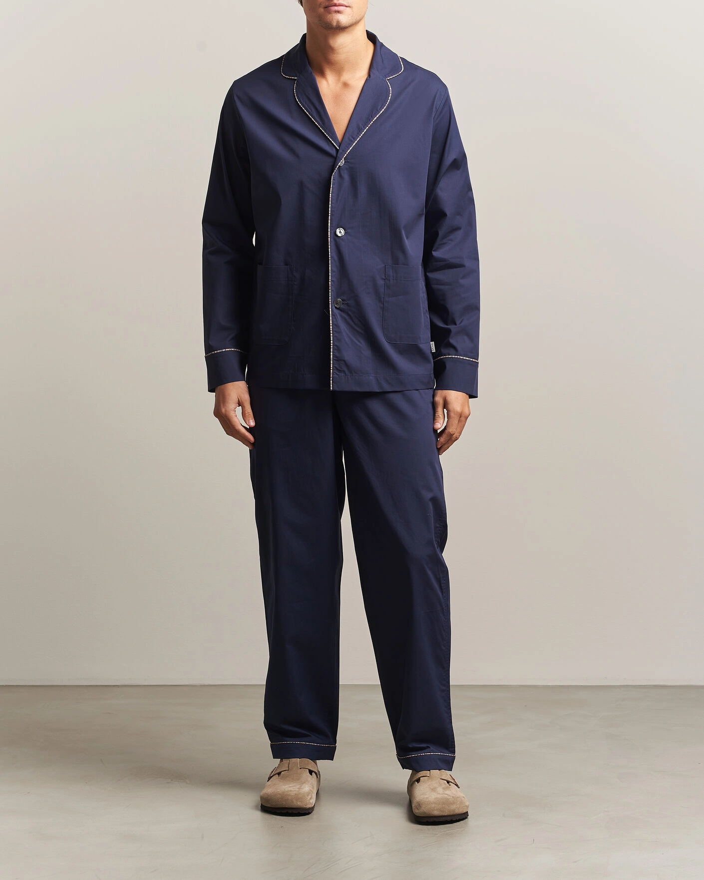 Herr | Pyjamas & Morgonrockar | Paul Smith | Signature Piped Pyjama Set Navy