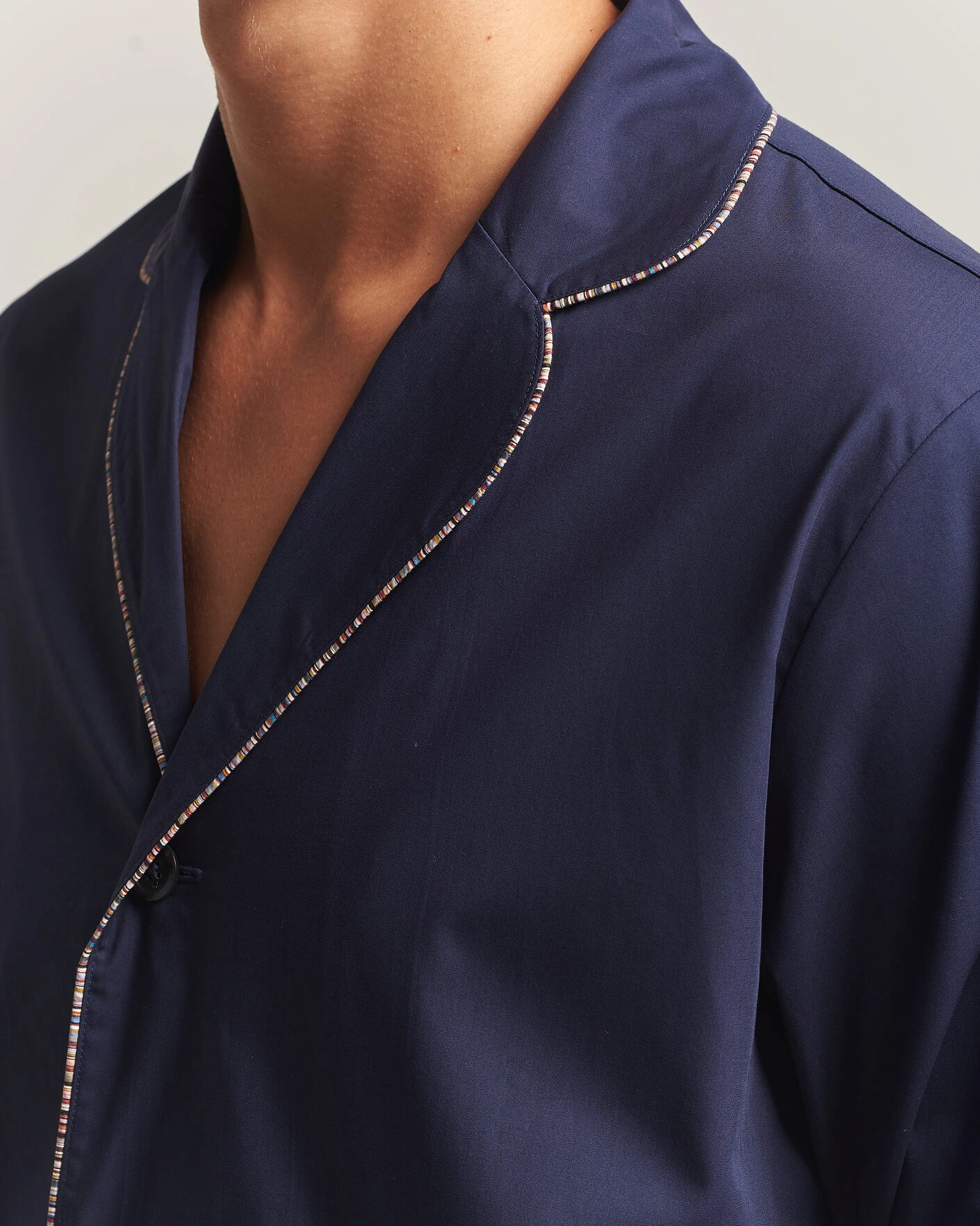 Herr | Pyjamas & Morgonrockar | Paul Smith | Signature Piped Pyjama Set Navy