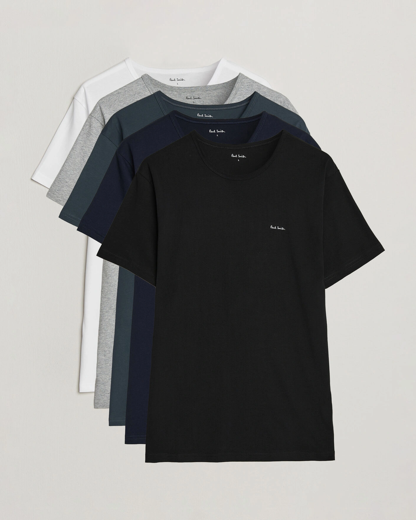 Herr | T-Shirts | Paul Smith | 5-Pack Crew Neck T-Shirt Multi